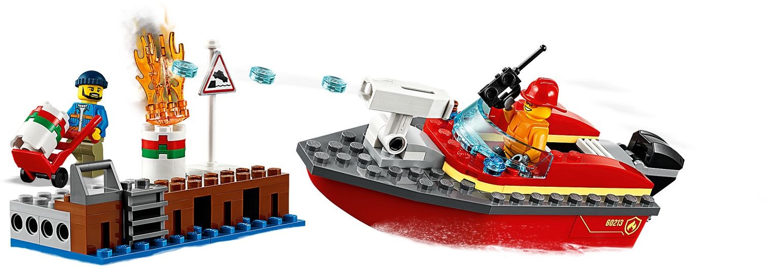 Dock Side Fire 60213 | City | LEGO (image 3)