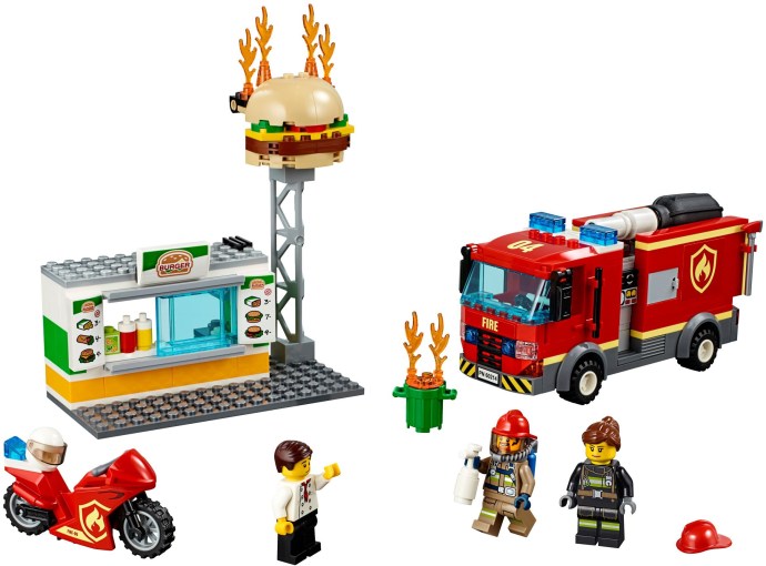 Burger Bar Fire Rescue 60214 | City | LEGO
