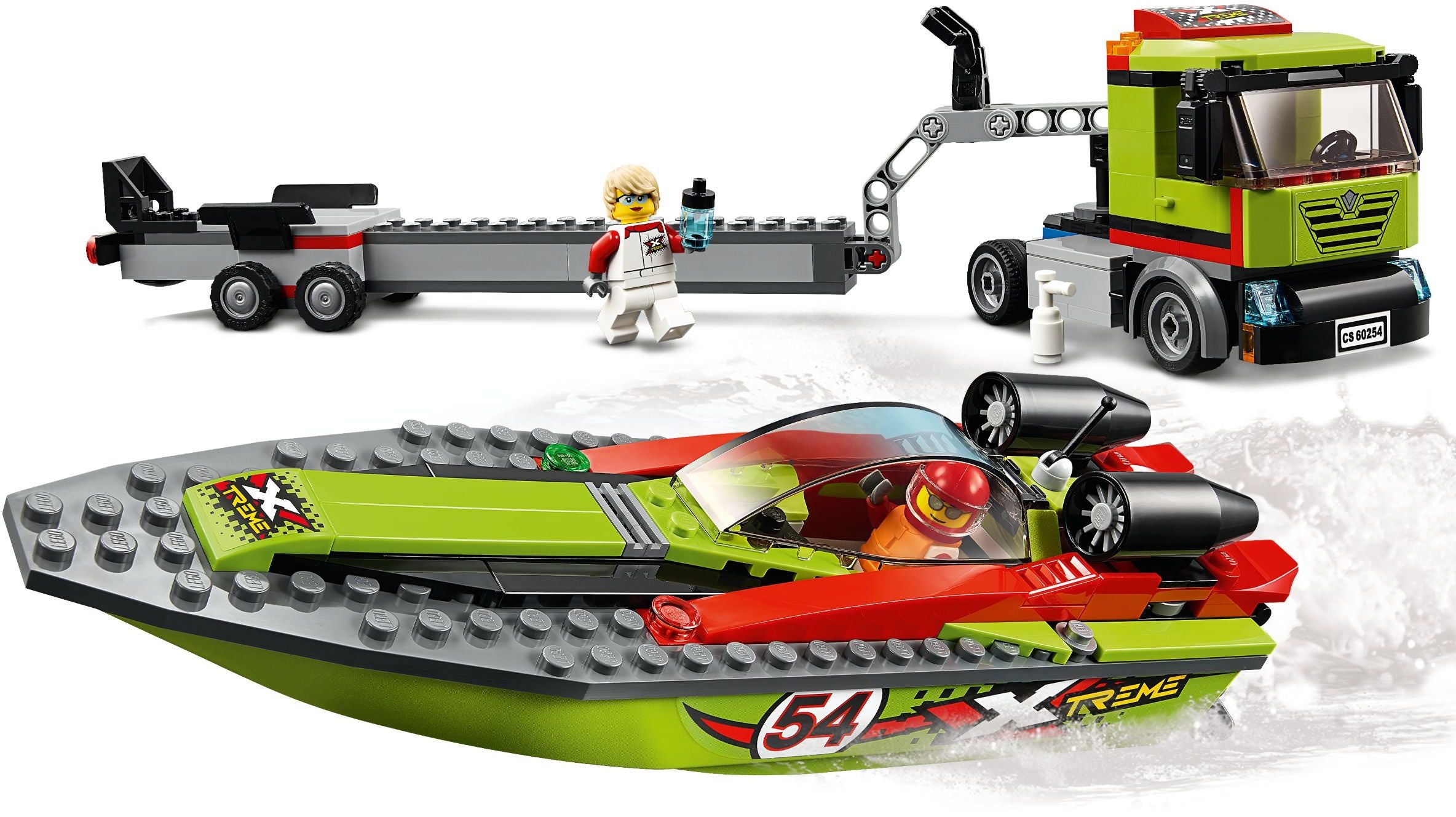 Race Boat Transporter  60254 | City | LEGO