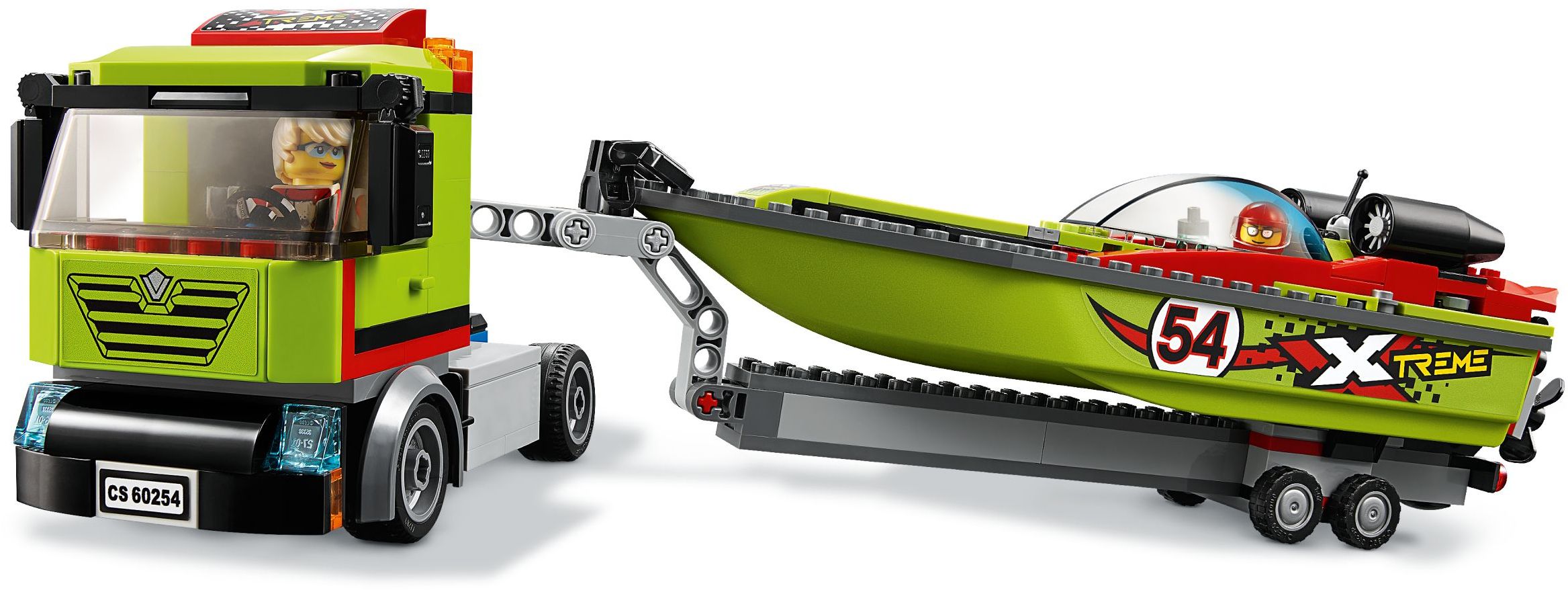 Race Boat Transporter  60254 | City | LEGO