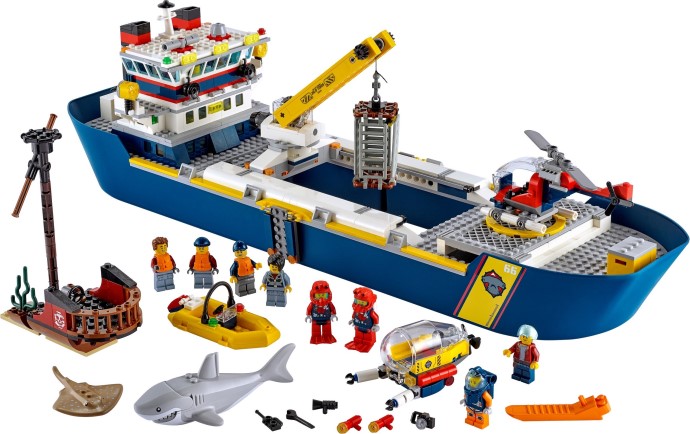 Ocean Exploration Ship 60266 | City | LEGO