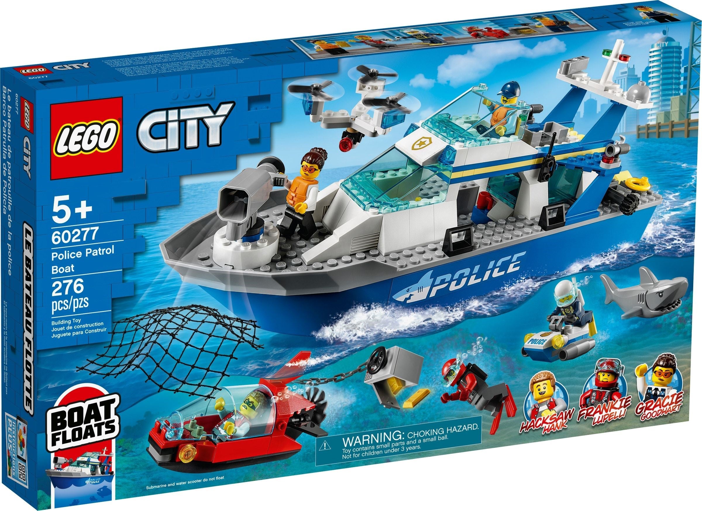 Police Patrol Boat 60277 | City | LEGO – image 2