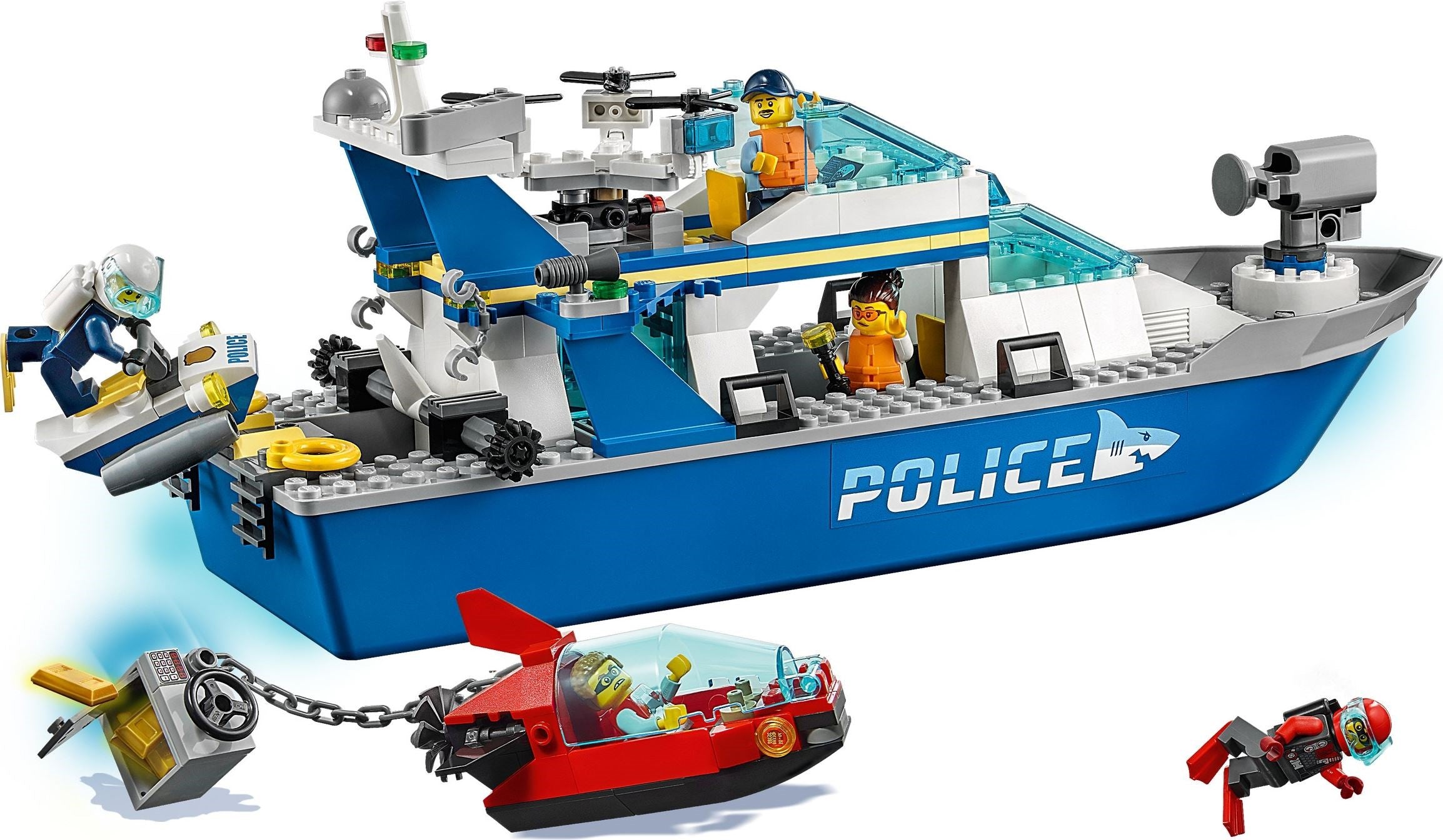 Police Patrol Boat 60277 | City | LEGO – image 8