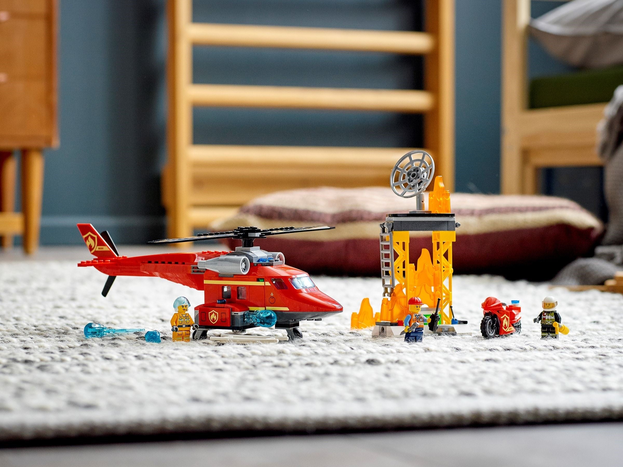 Fire Rescue Helicopter 60281 | City | LEGO (image 4)