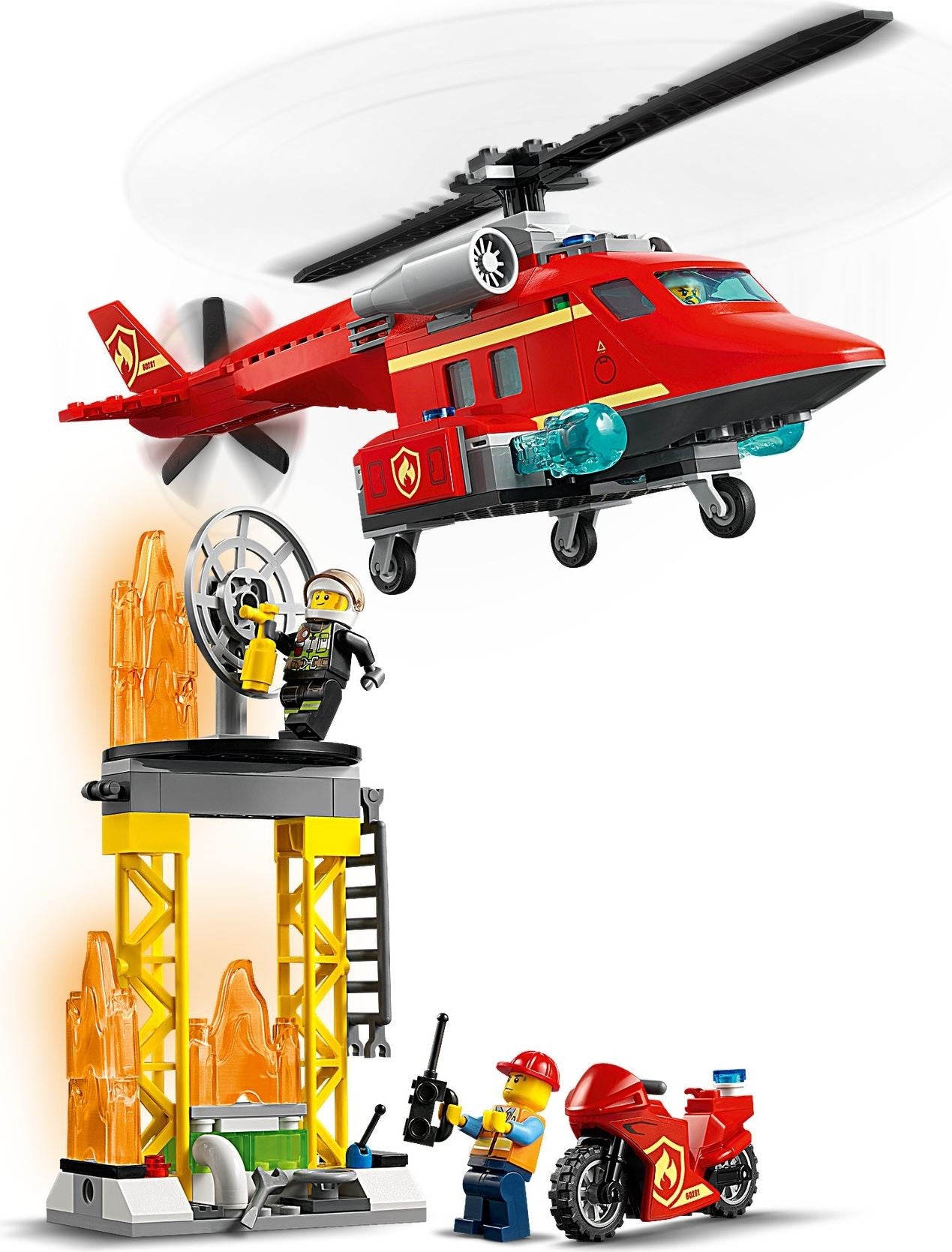 Fire Rescue Helicopter 60281 | City | LEGO (image 8)