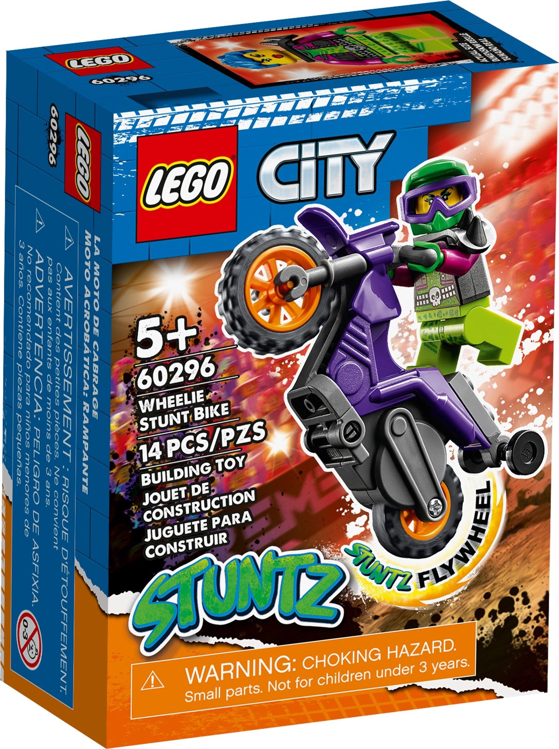 Wheelie Stunt Bike 60296 | City | LEGO – image 2