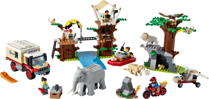 Wildlife Rescue Camp 60307 | City | LEGO