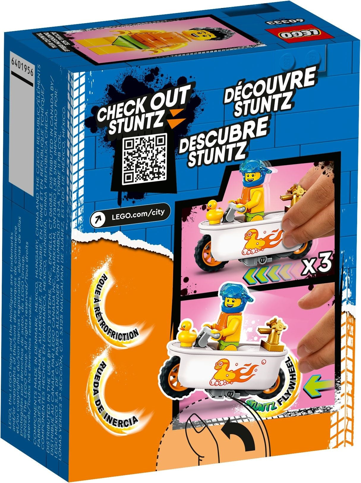 Bathtub Stunt Bike 60333 | City | LEGO – image 5