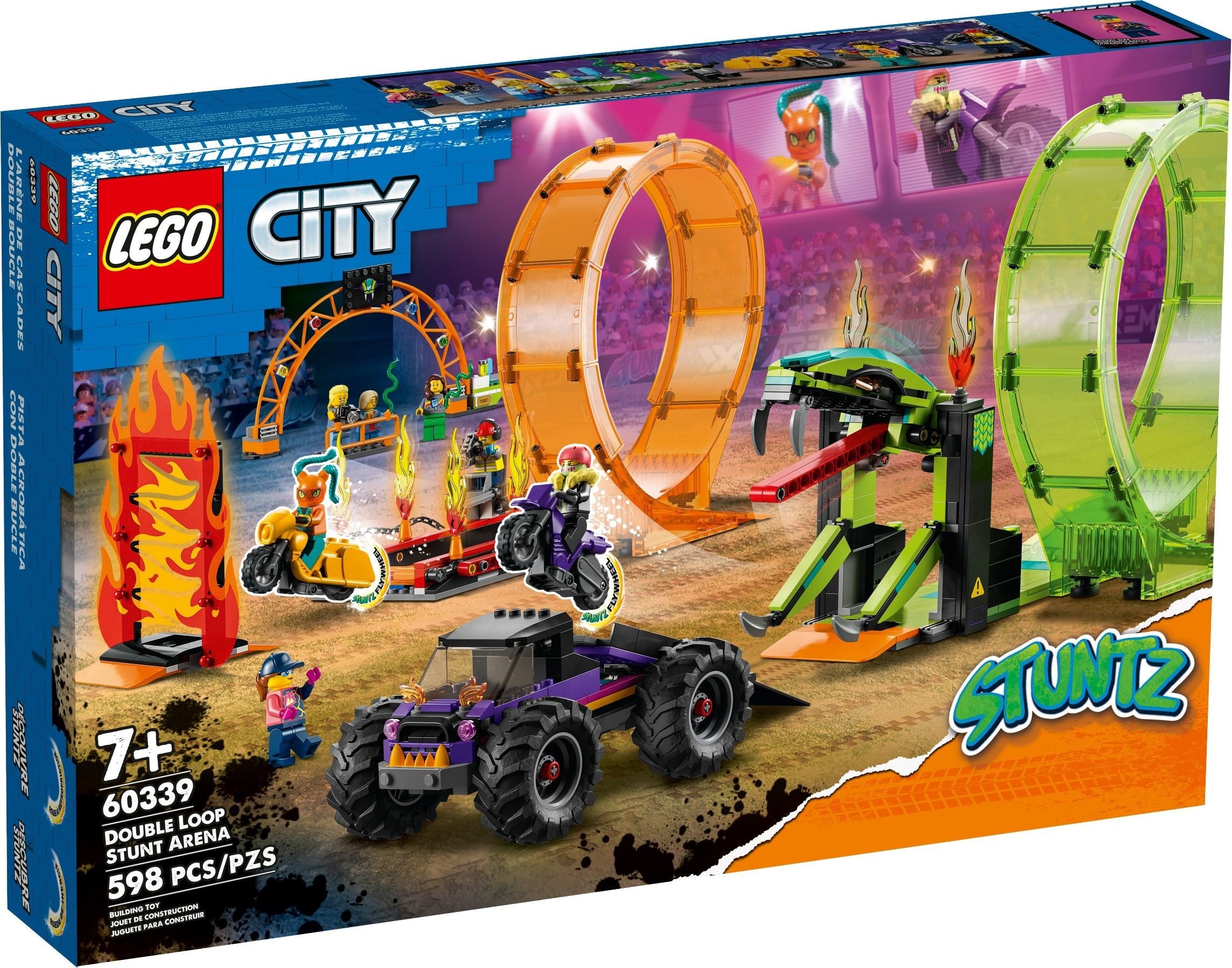 Double Loop Stunt Arena 60339 | City | LEGO – image 2