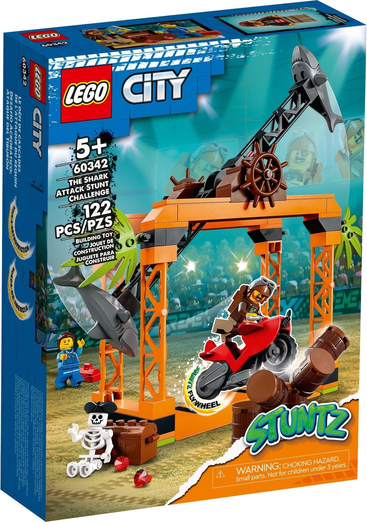 The Shark Attack Stunt Challenge 60342 | City | LEGO – image 2