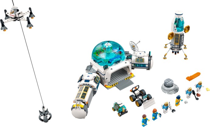 Lunar Research Base 60350 | City | LEGO