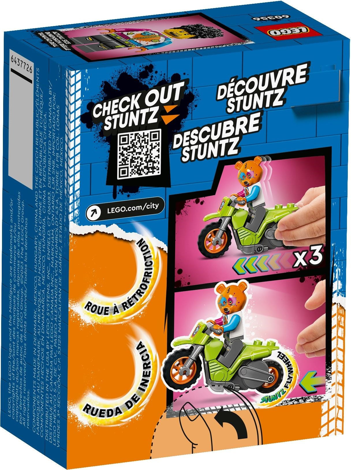 Bear Stunt Bike 60356 | City | LEGO – image 6