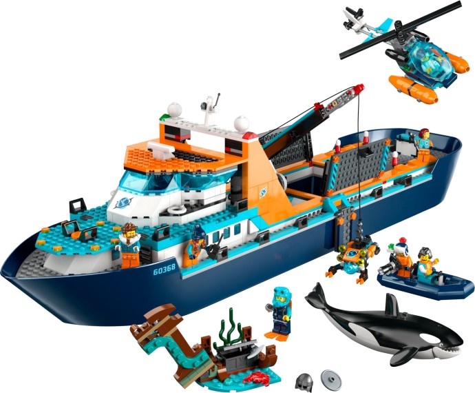 Arctic Explorer Ship 60368 | City | LEGO
