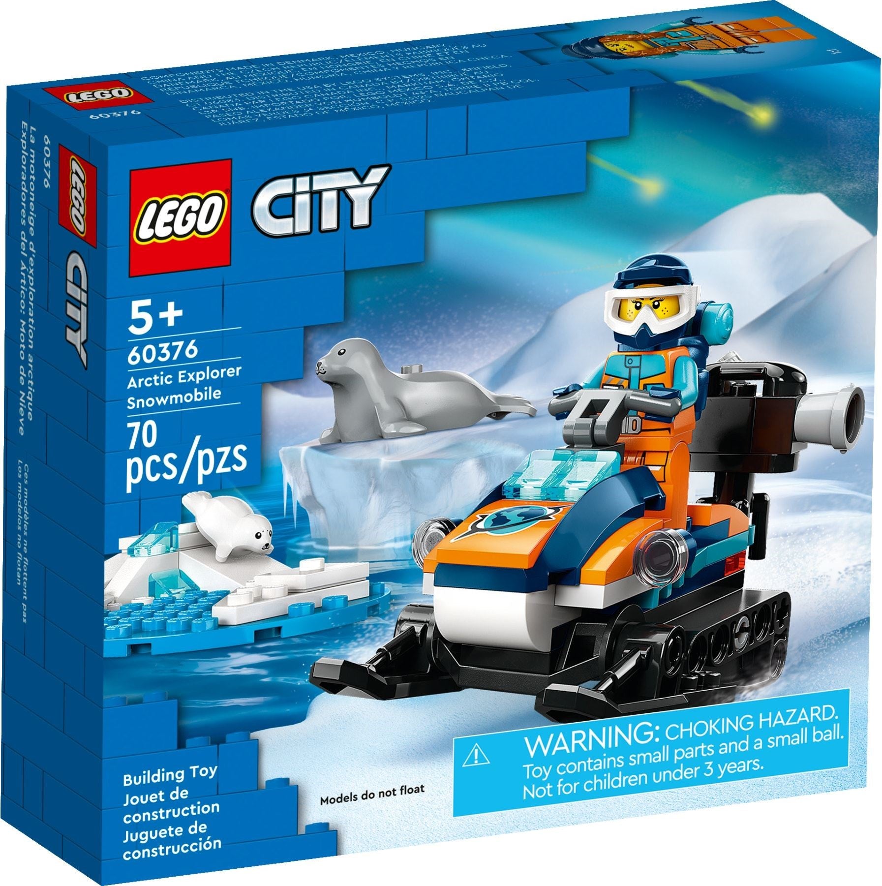Arctic Explorer Snowmobile 60376 | City | LEGO – image 2