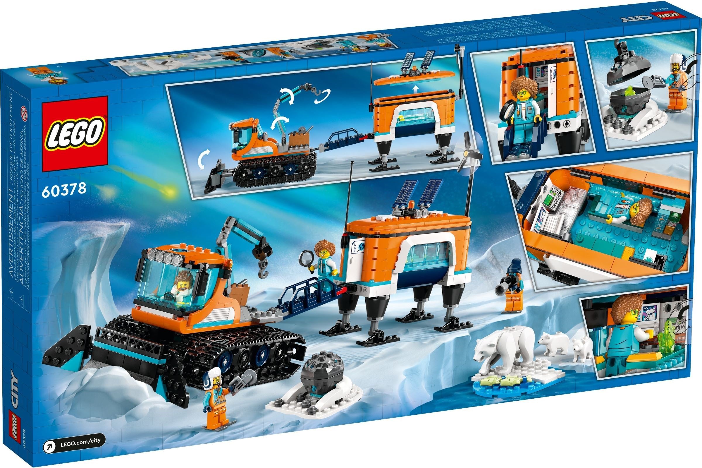 Arctic Explorer Truck and Mobile Lab 60378 | City | LEGO – image 8