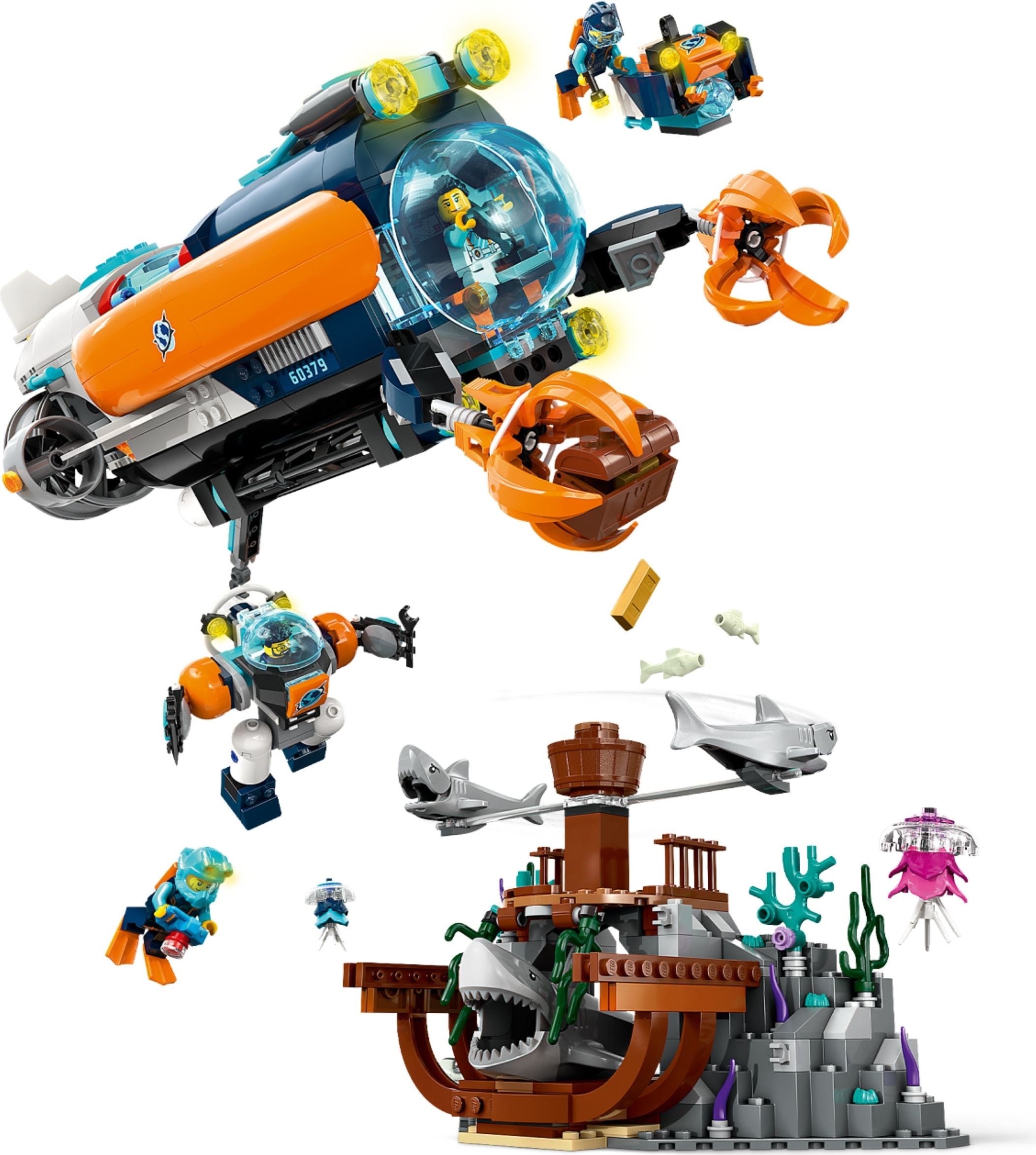 Deep-Sea Explorer Submarine 60379 | City | LEGO – image 5