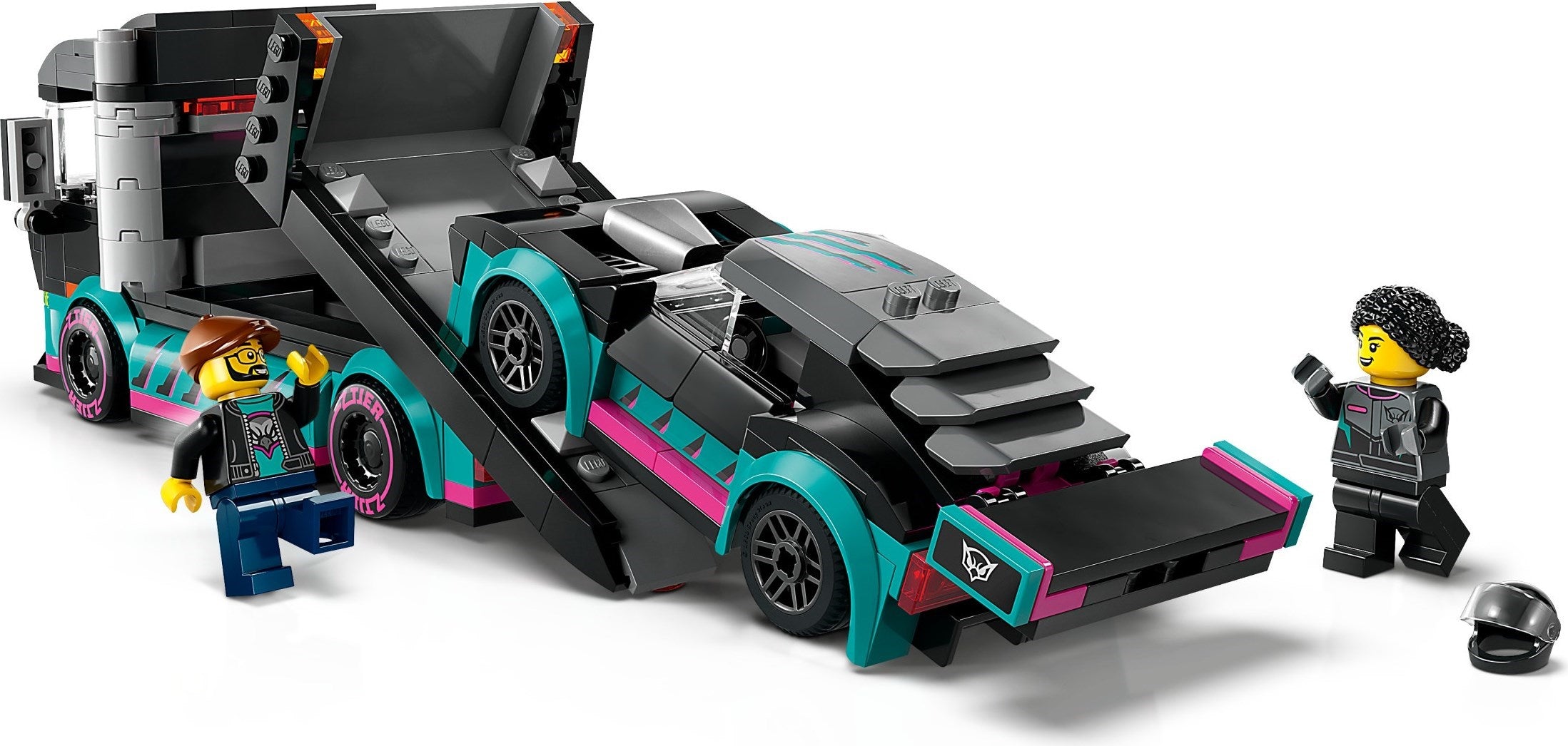 Race Car and Car Carrier Truck 60406 | City | LEGO – image 4