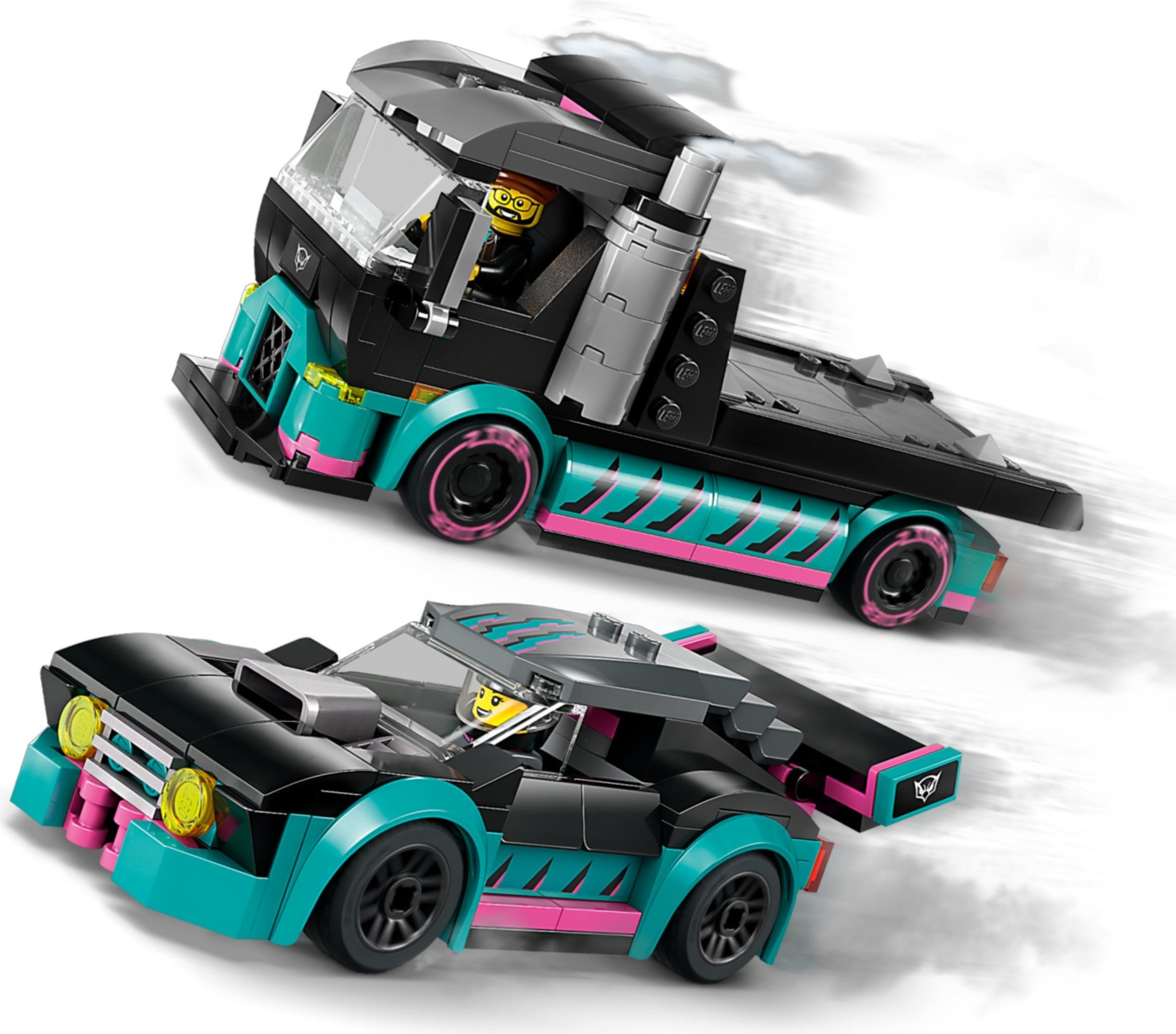 Race Car and Car Carrier Truck 60406 | City | LEGO – image 5