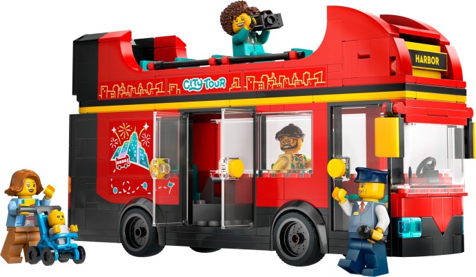 Double-Decker Sightseeing Bus  60407 | City | LEGO