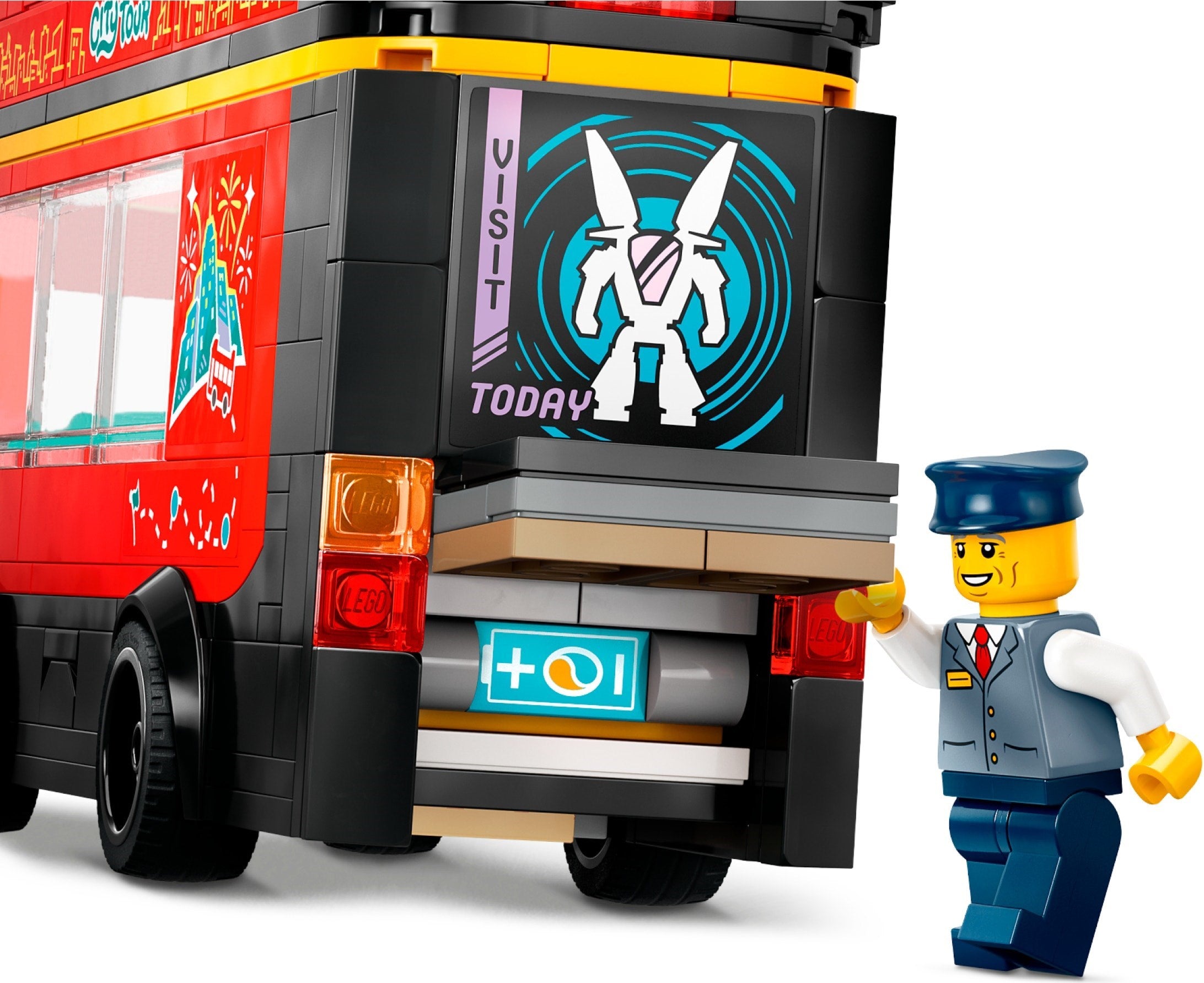 Double-Decker Sightseeing Bus  60407 | City | LEGO – image 4