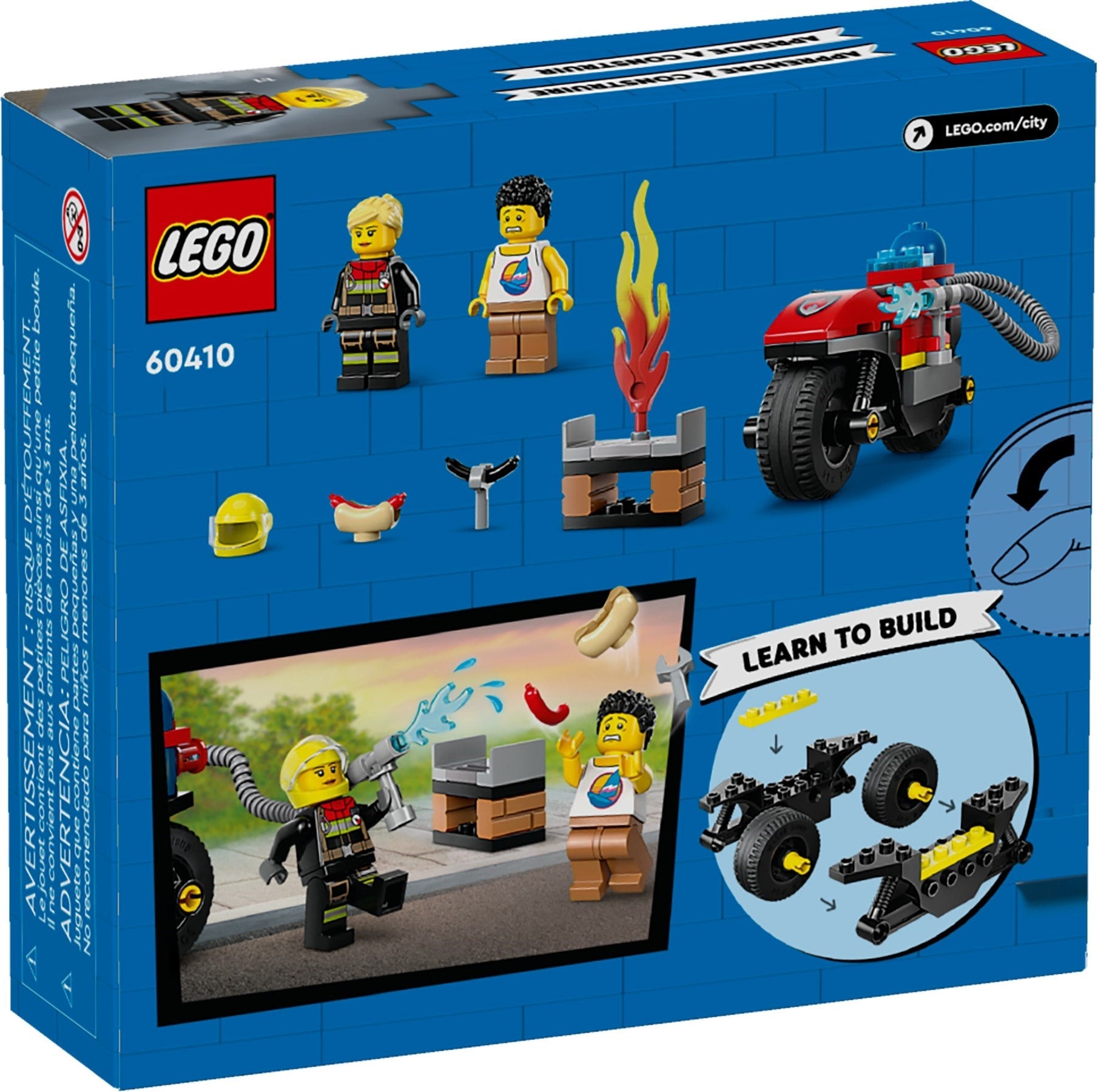 Fire Rescue Motorcycle 60410 | City | LEGO – image 5