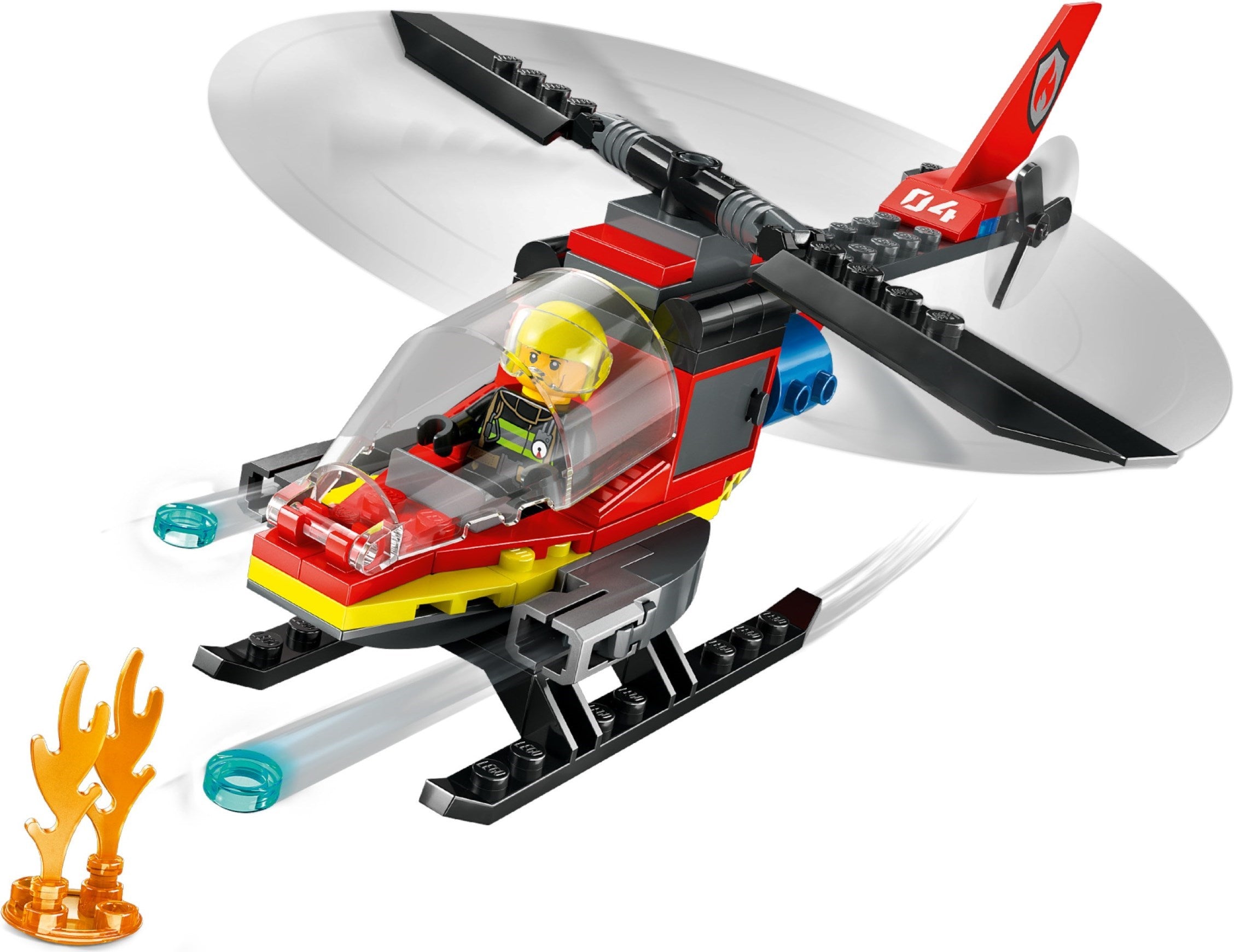 Fire Rescue Helicopter 60411 | City | LEGO – image 3