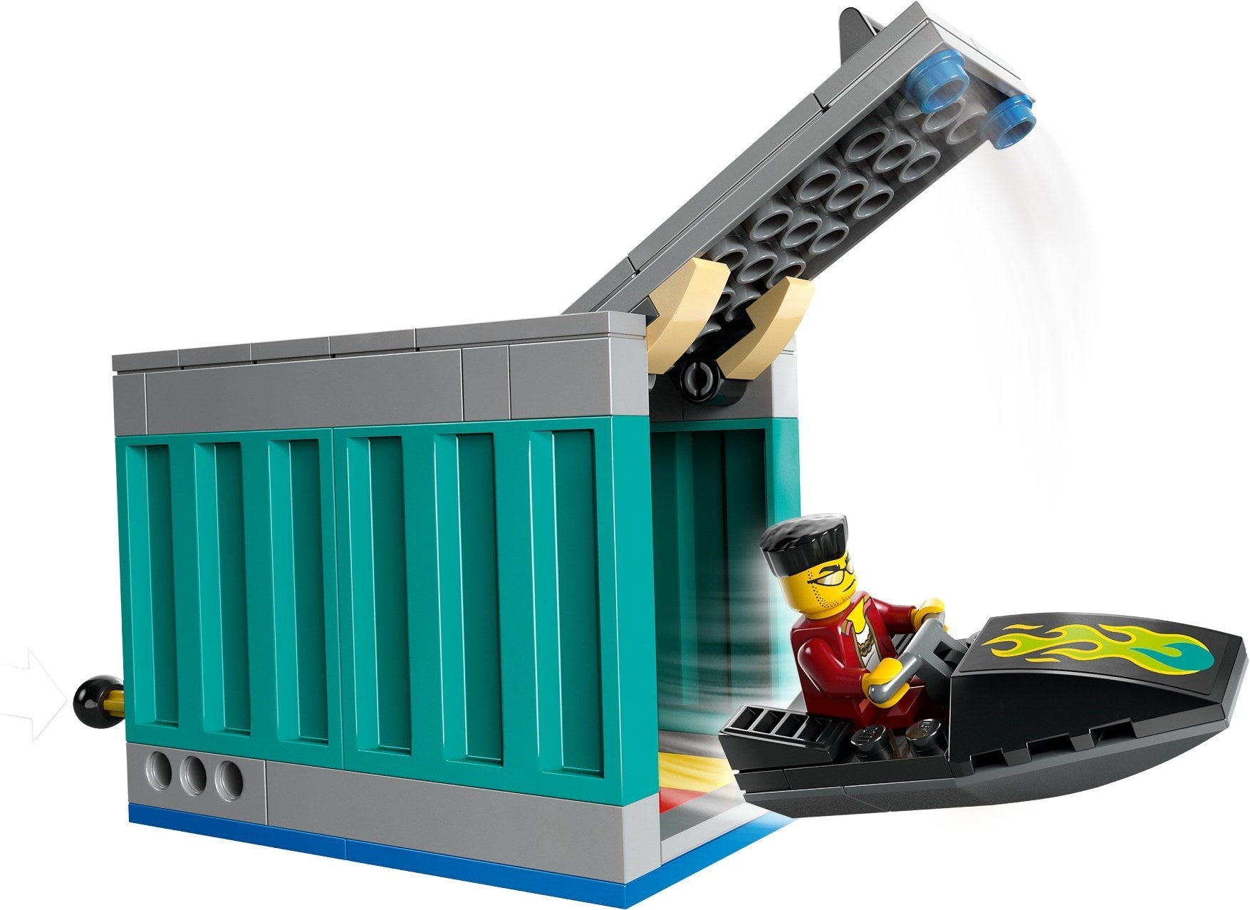 Police Speedboat and Crooks' Hideout 60417 | City | LEGO – image 4