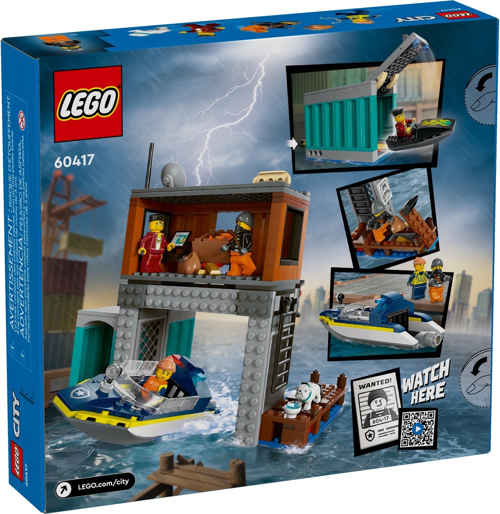 Police Speedboat and Crooks' Hideout 60417 | City | LEGO – image 7