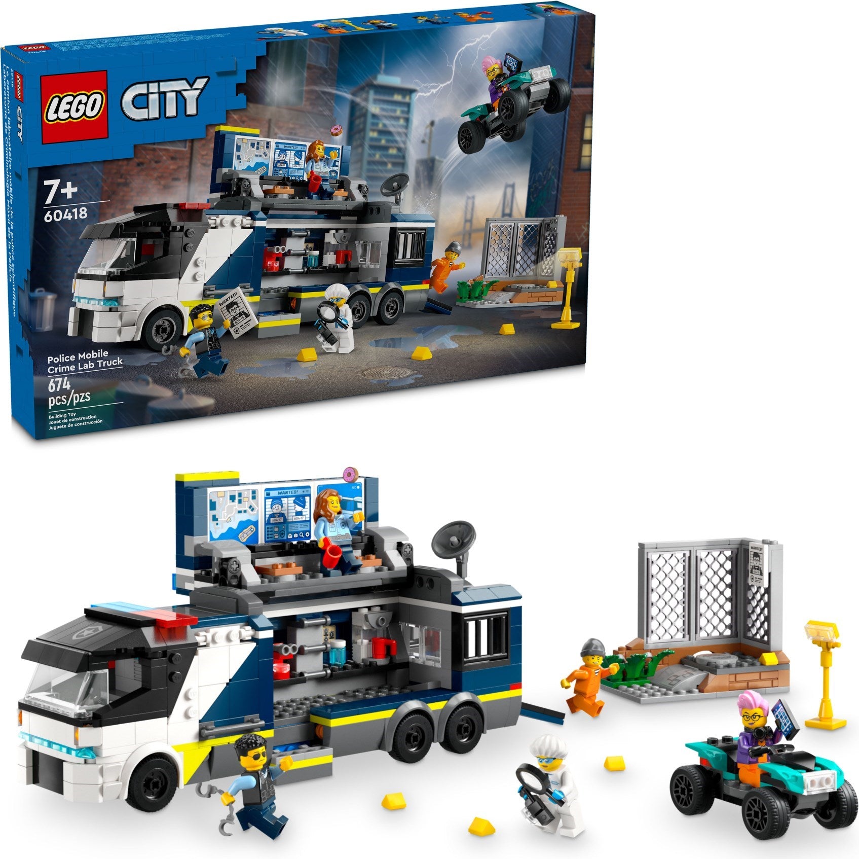 Police Mobile Crime Lab Truck 60418 | City | LEGO – image 2