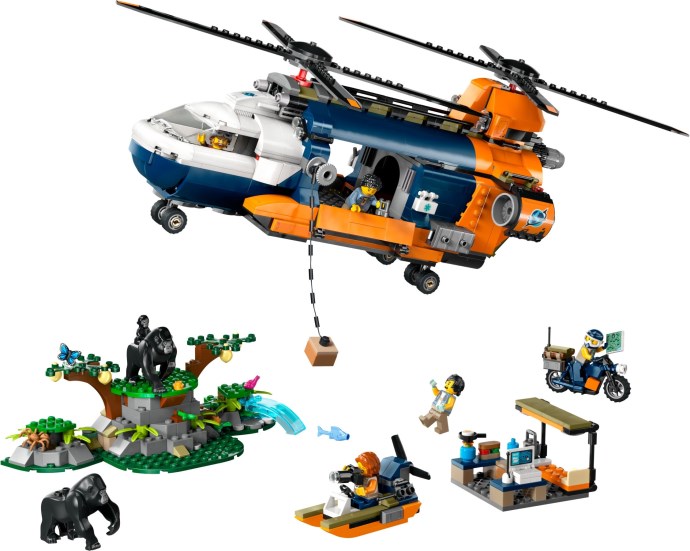 Jungle Explorer Helicopter 60437 | City | LEGO