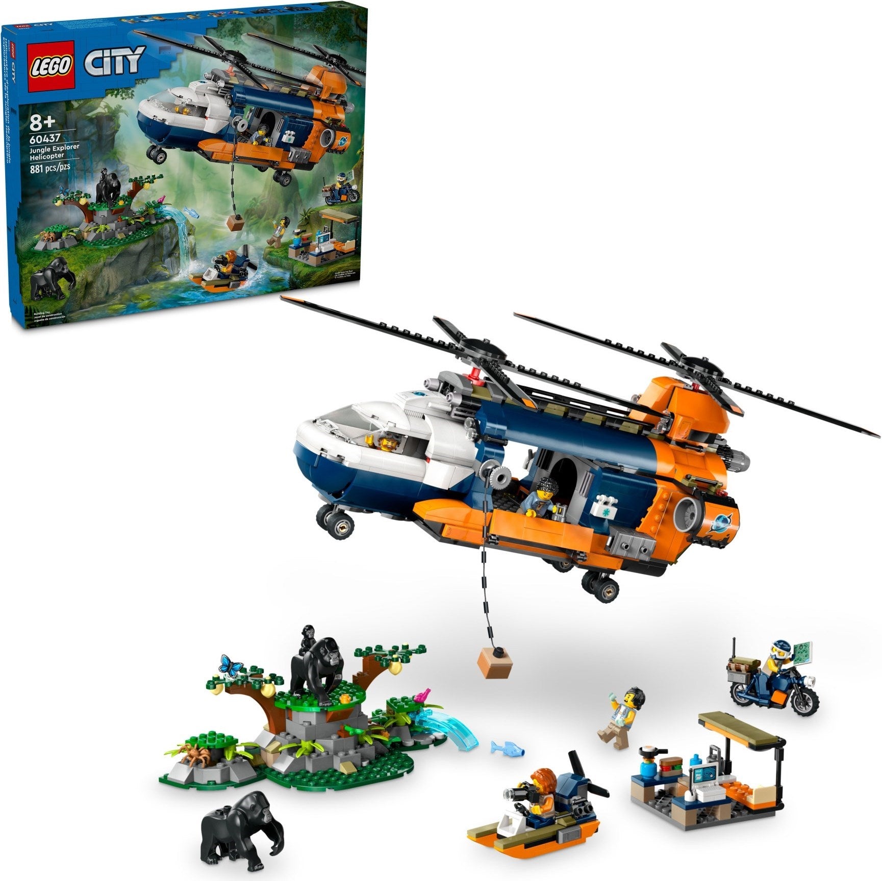 Jungle Explorer Helicopter 60437 | City | LEGO – image 8