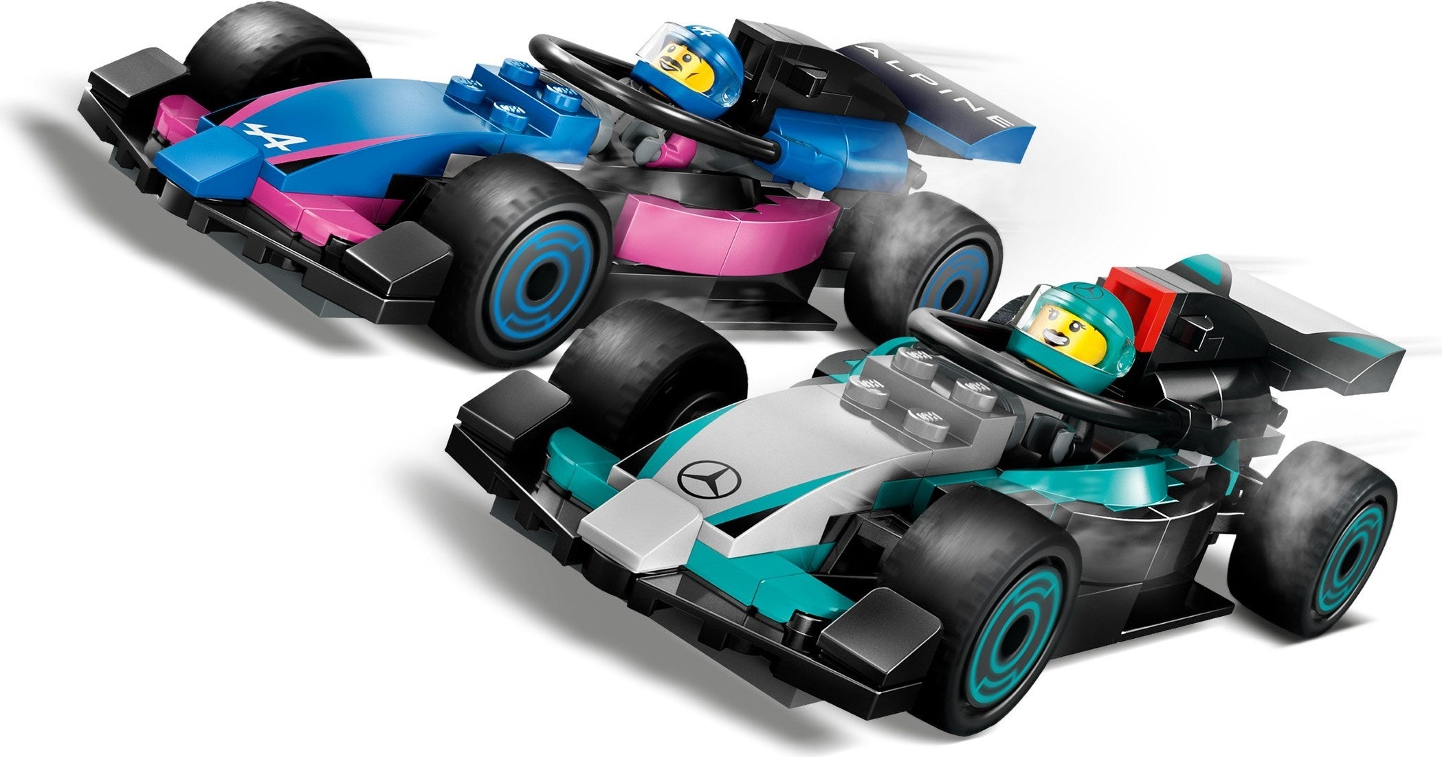 F1 Garage & Mercedes-AMG & Alpine Cars 60444 | City | LEGO – image 6