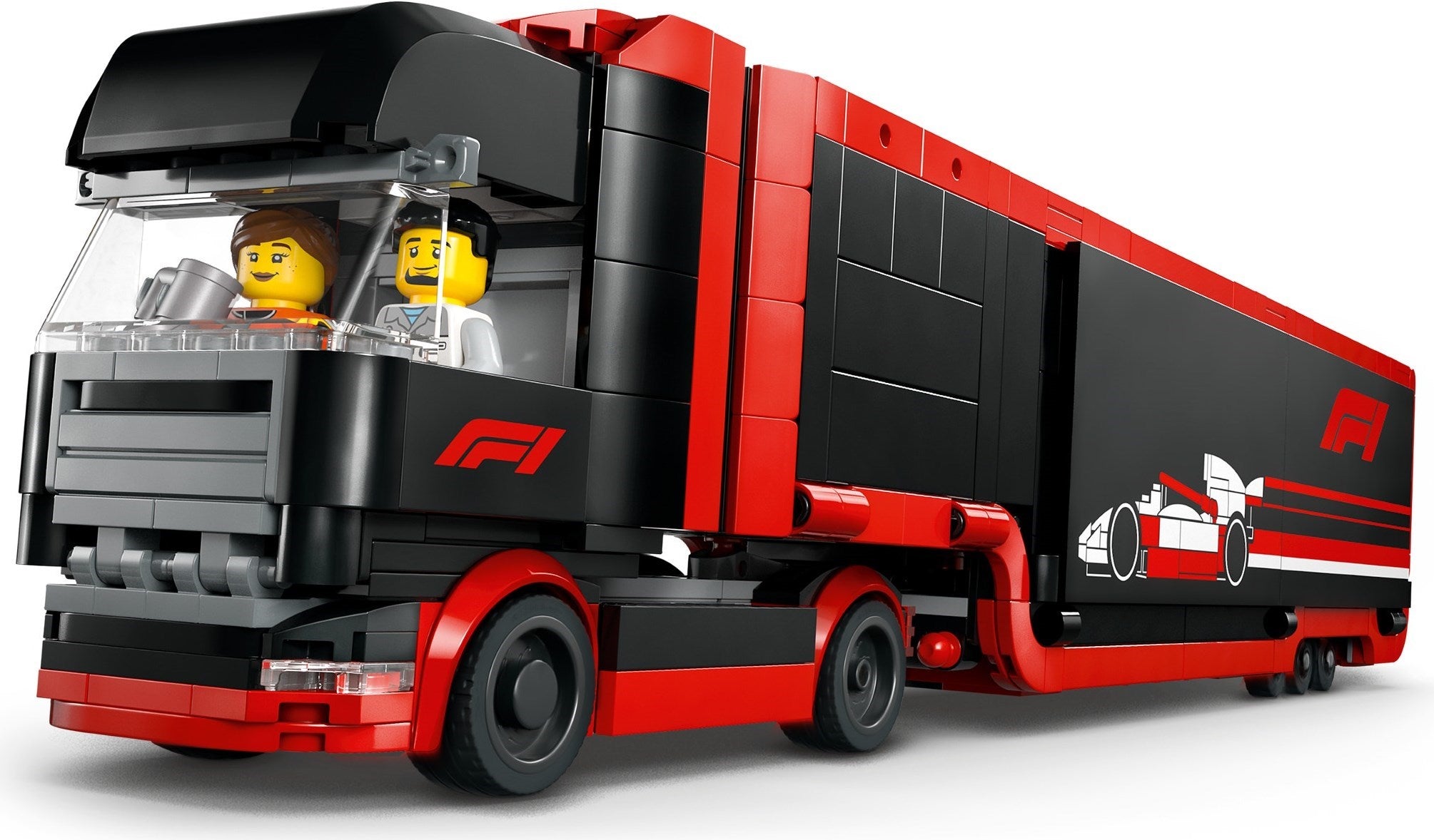 F1 Truck with RB20 & AMR24 F1 Cars 60445 | City | LEGO – image 8