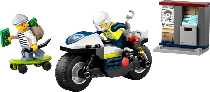 Police Motorcycle 60455 | City | LEGO