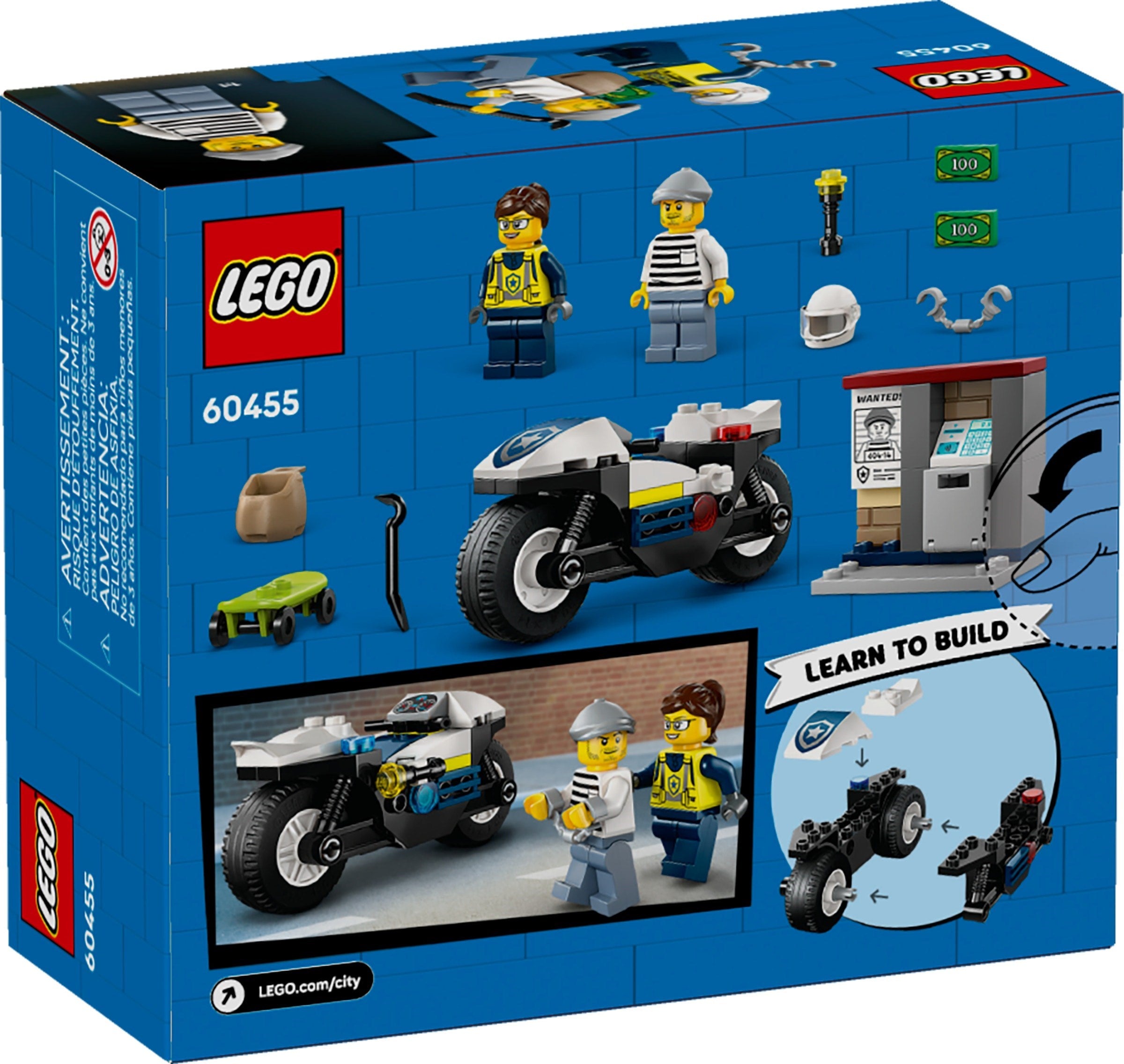 Police Motorcycle 60455 | City | LEGO – image 2