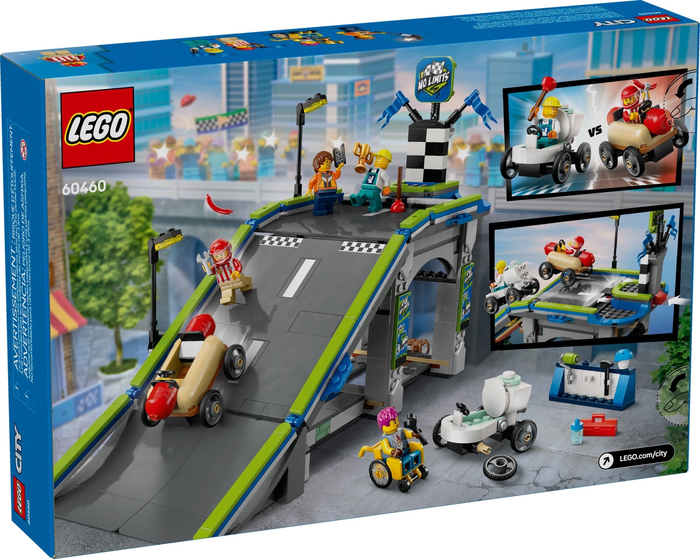 No Limits: Race Car Ramp Track 60460 | City | LEGO – image 2