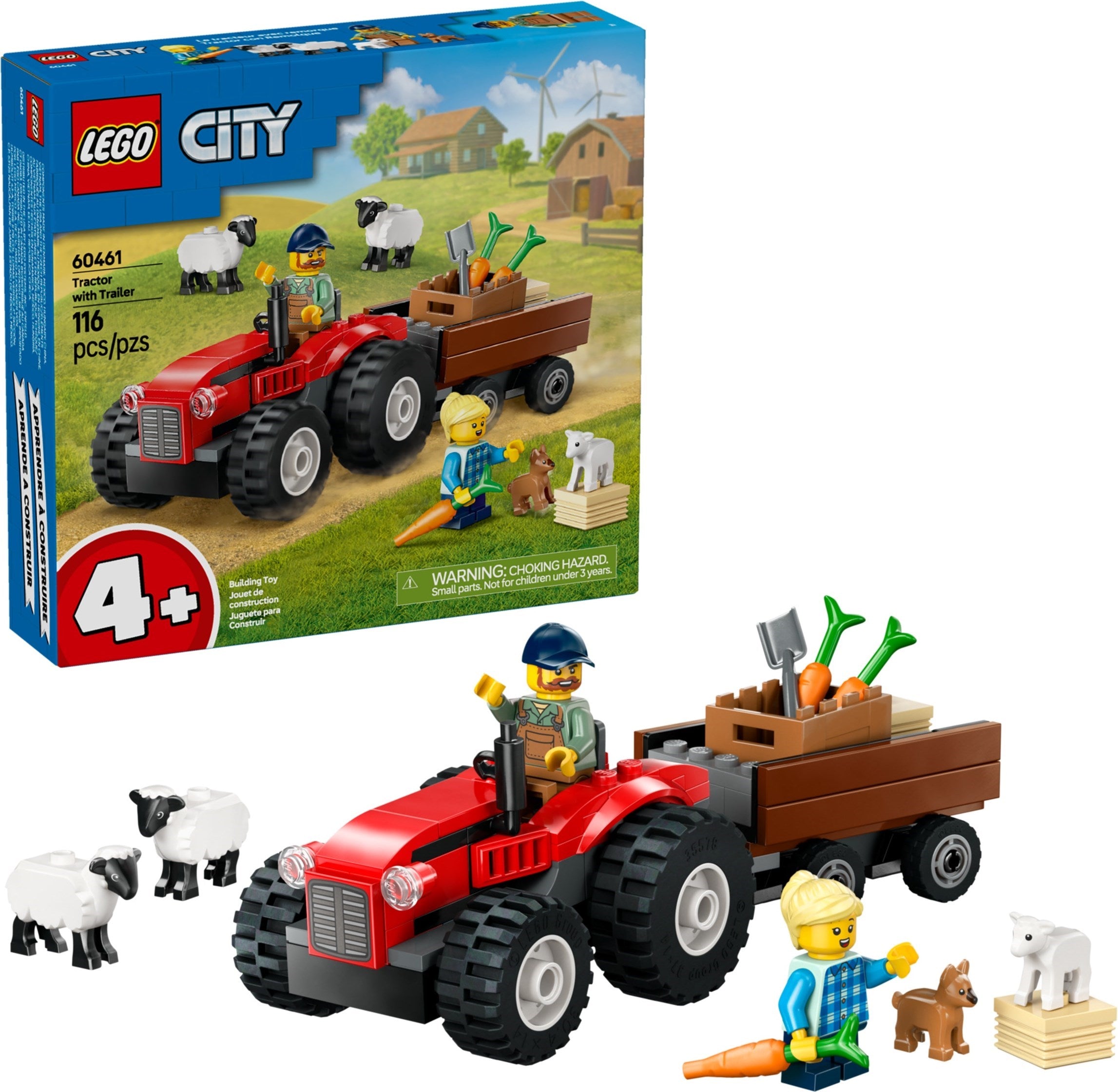 Tractor with Trailer 60461 | City | LEGO – image 3