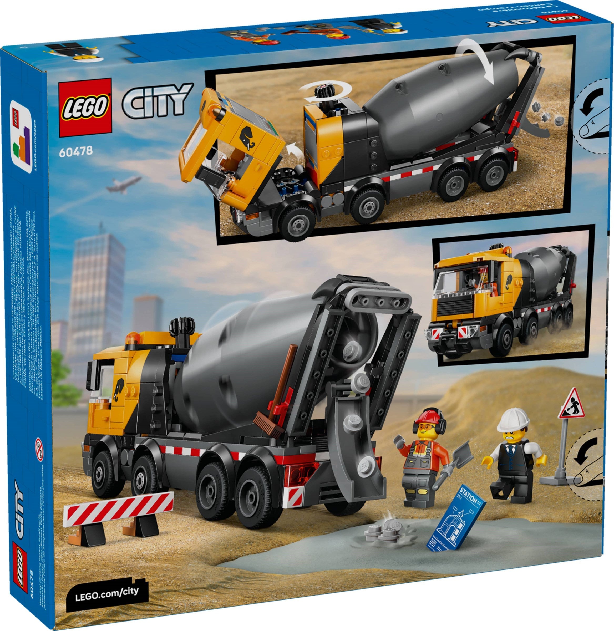 Cement Mixer 60478 | City | LEGO (image 2)