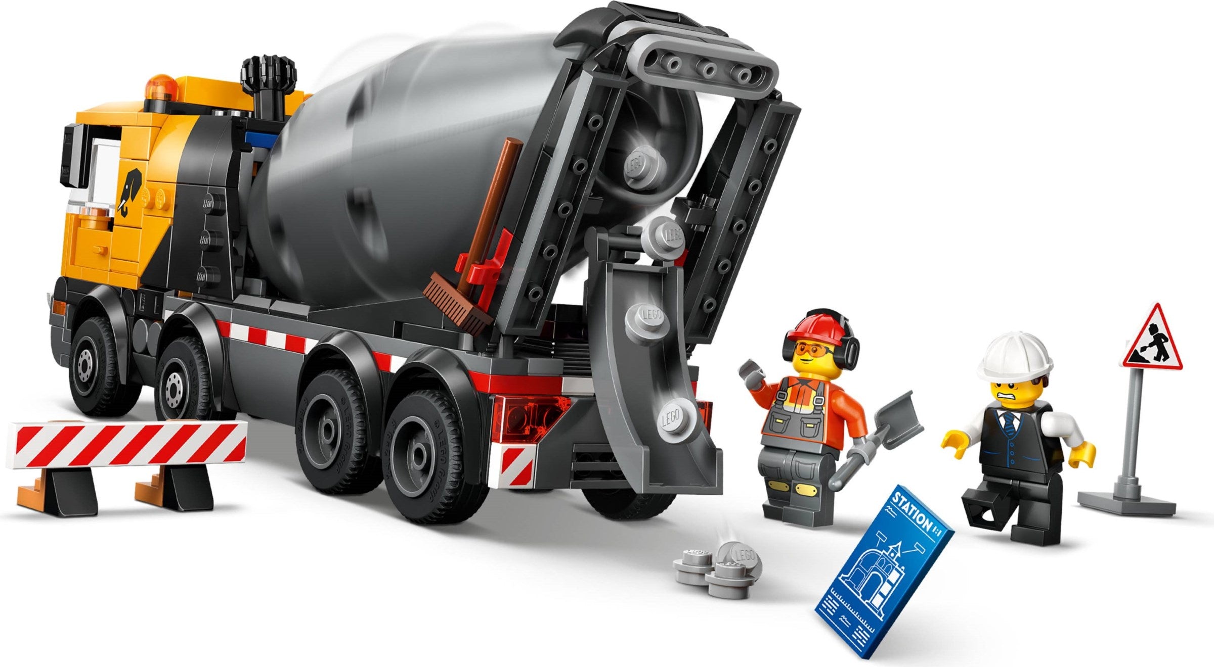 Cement Mixer 60478 | City | LEGO (image 9)