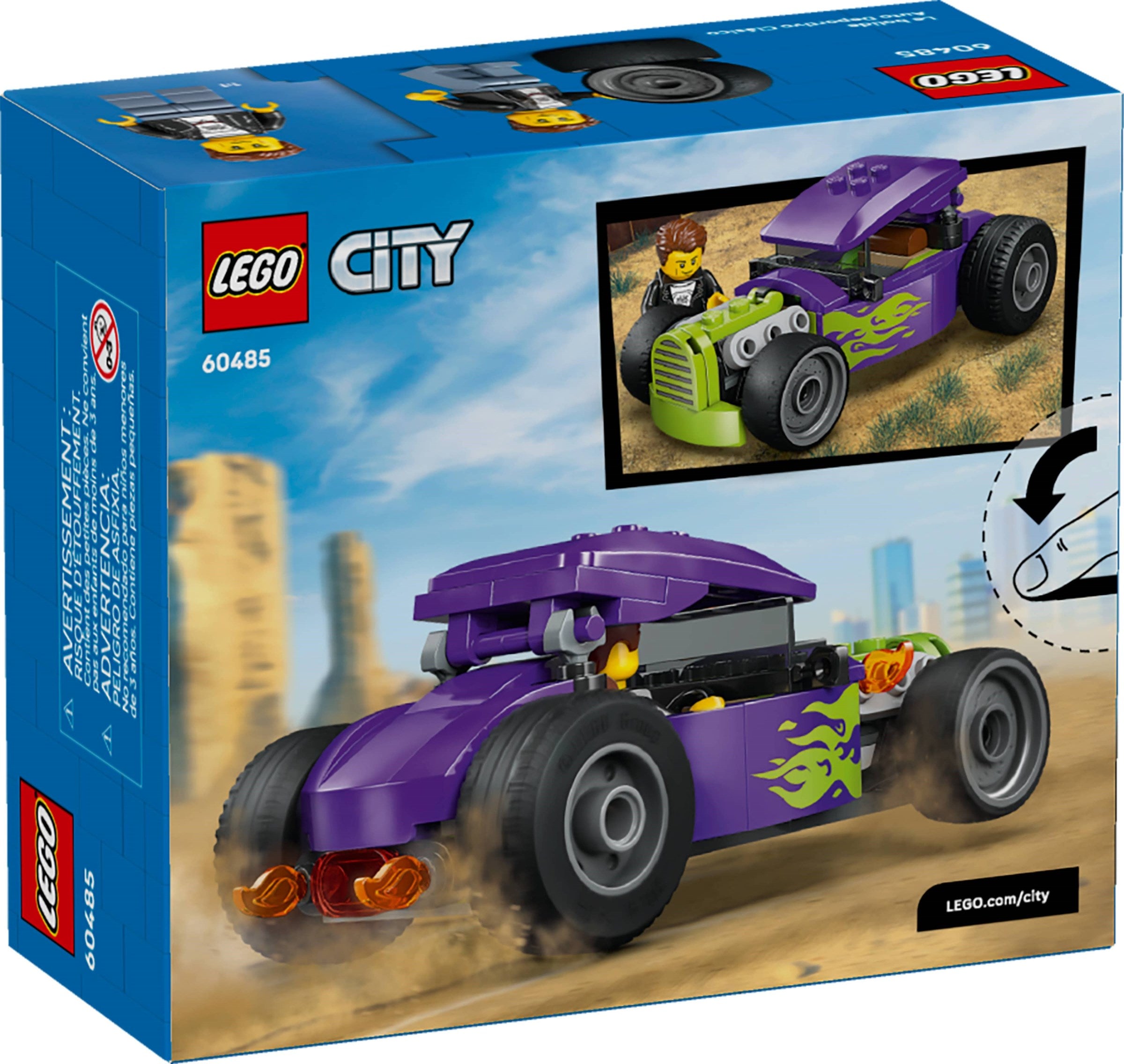 Hot Rod 60485 | City | LEGO (image 2)