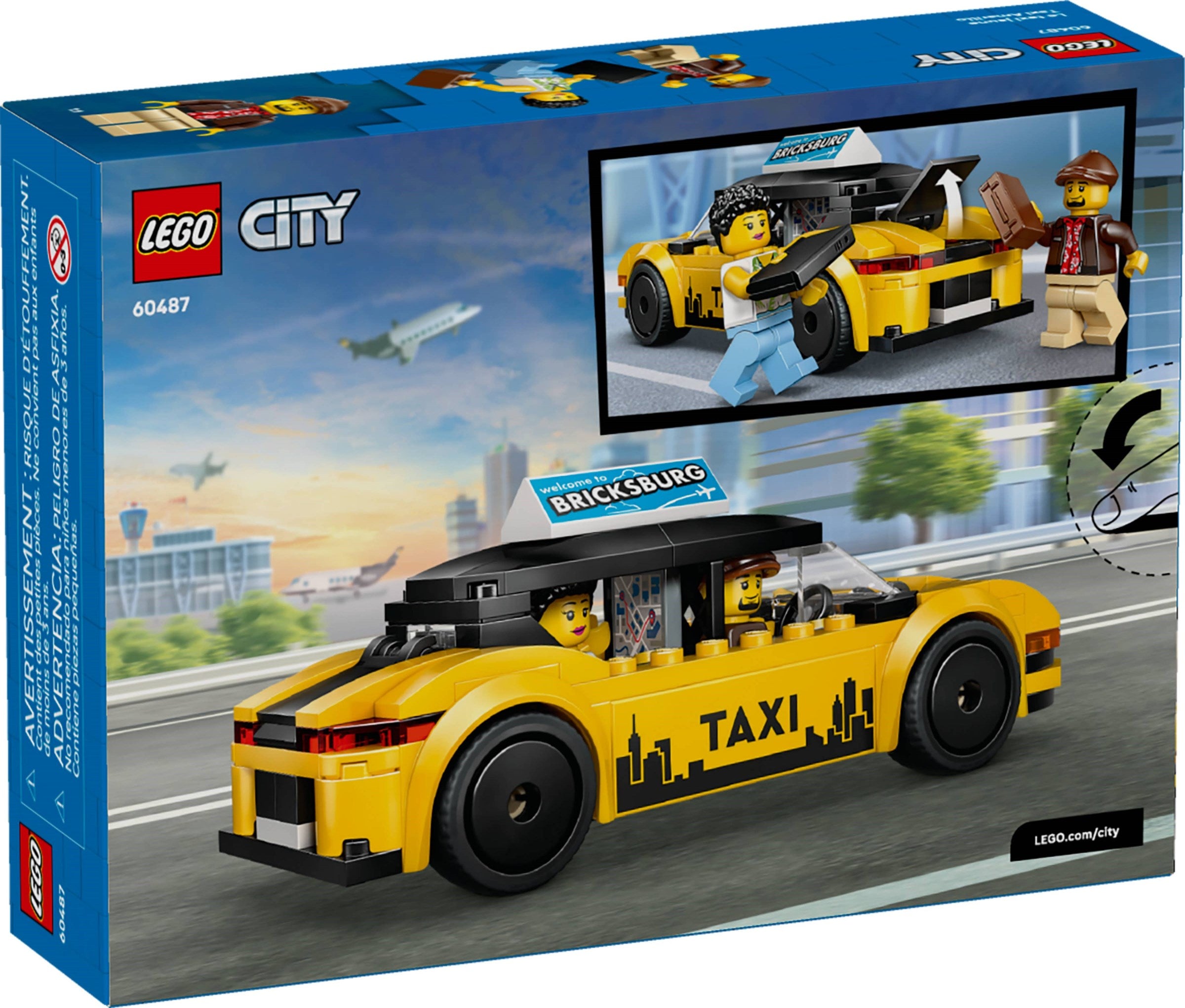 Yellow Taxi 60487 | City | LEGO – image 2