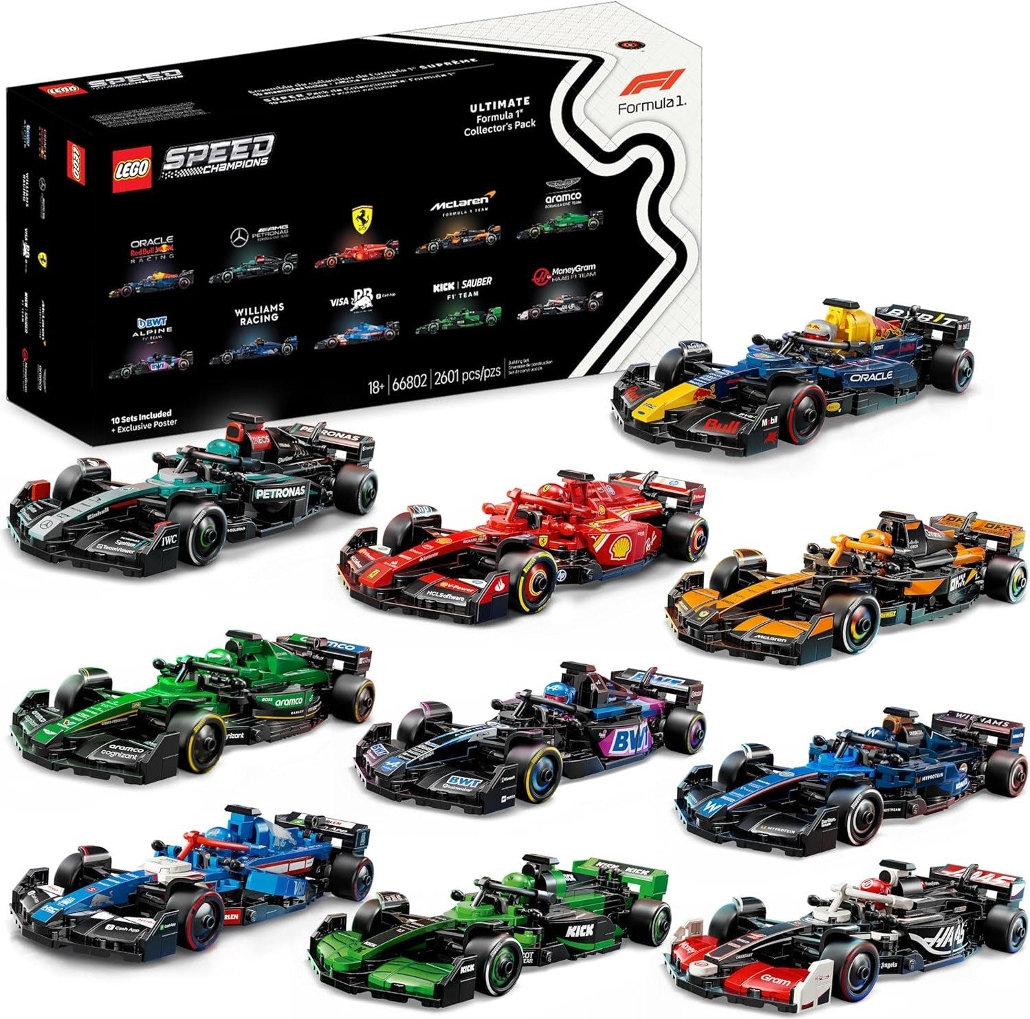 Exclusive USA Collectors Pack Speed Champions 66802 | Exclusive USA Speed Champions | LEGO