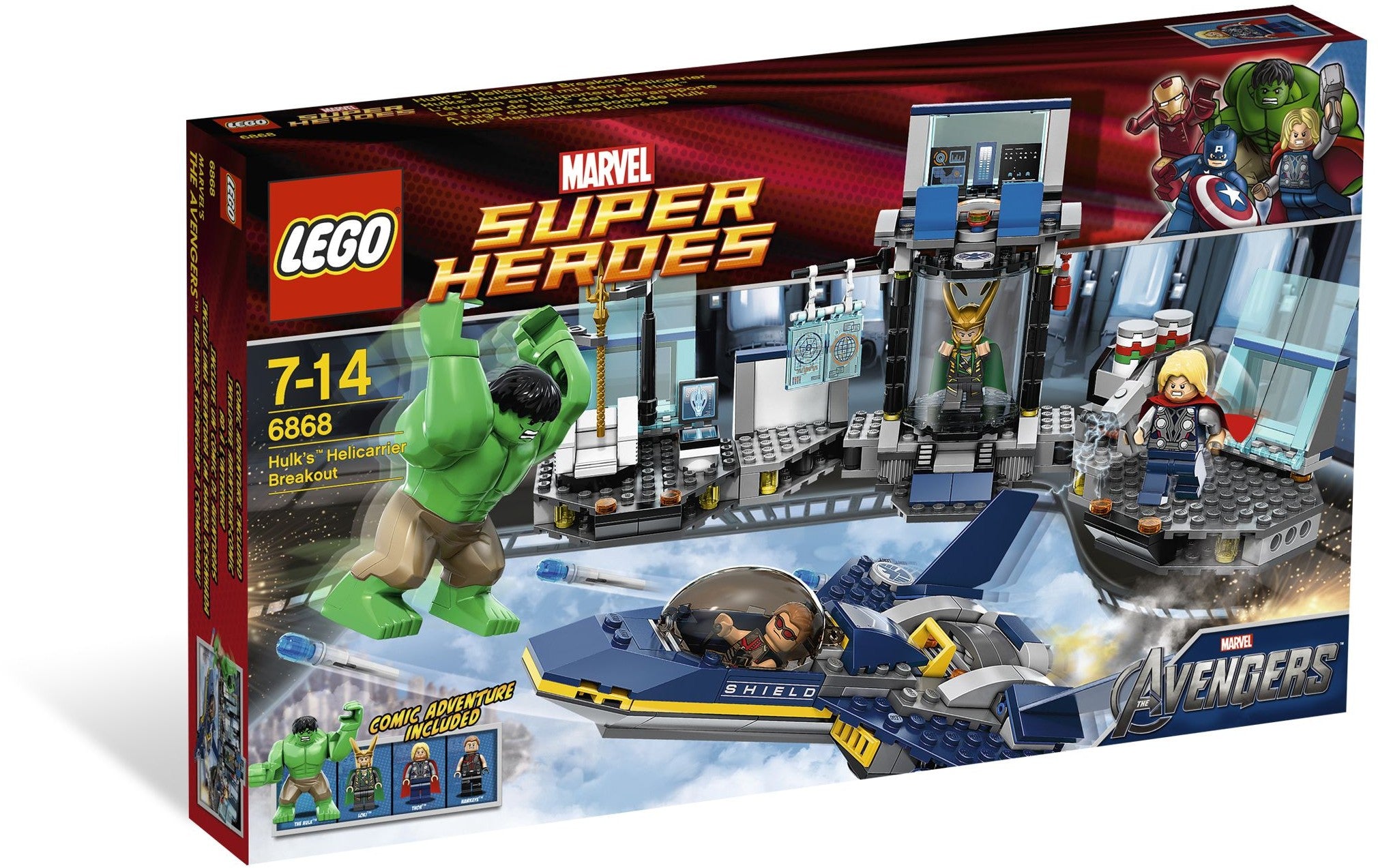 Hulk's Helicarrier Breakout 6868 | Marvel Super Heroes | LEGO – image 2