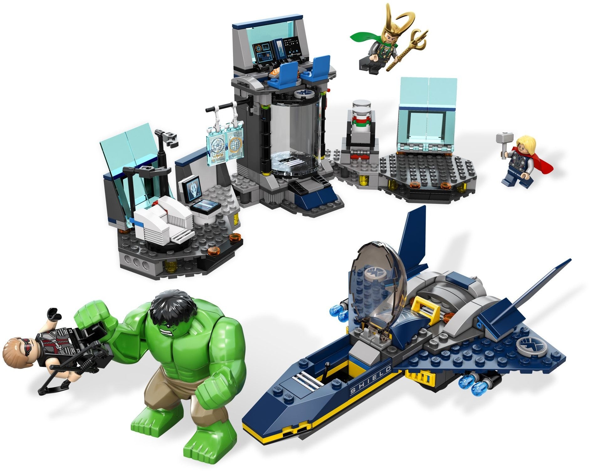 Hulk's Helicarrier Breakout 6868 | Marvel Super Heroes | LEGO – image 5