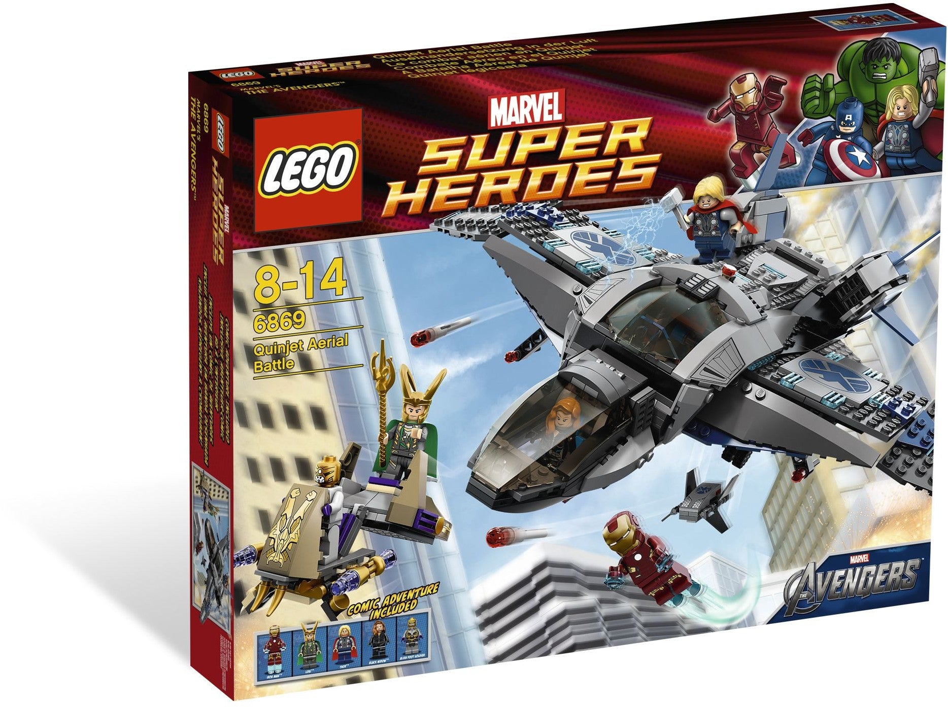 Quinjet Aerial Battle 6869 | Marvel Super Heroes | LEGO – image 2