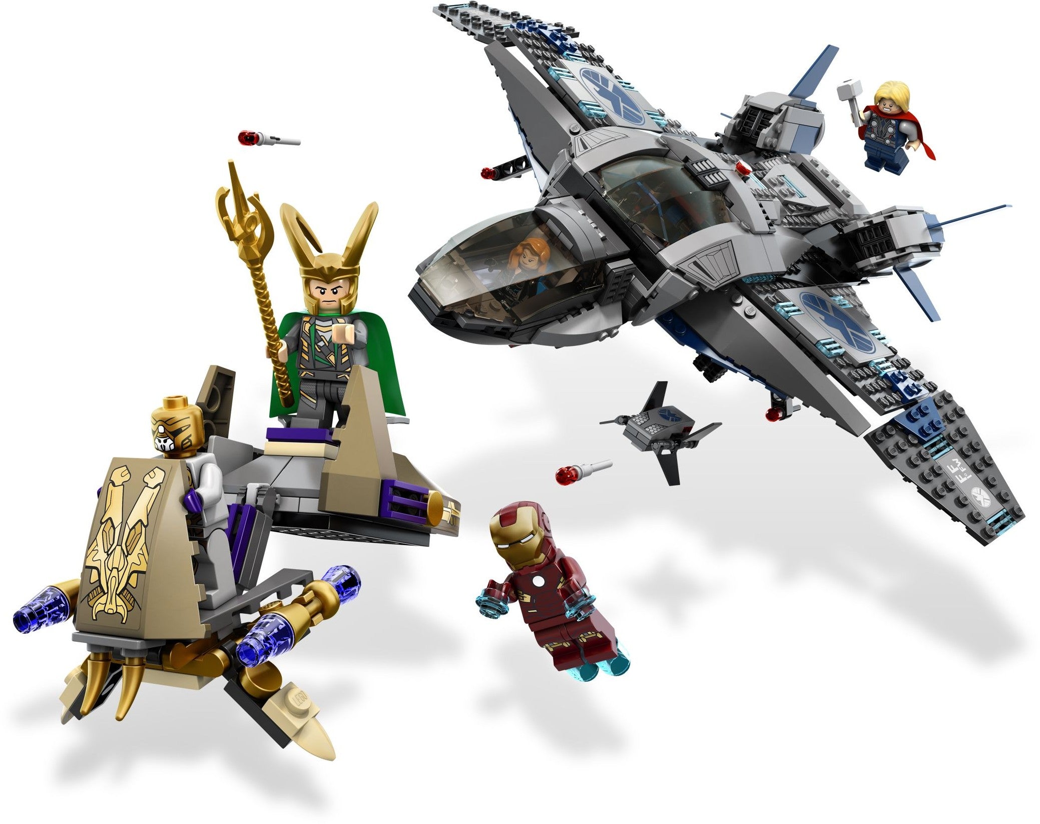 Quinjet Aerial Battle 6869 | Marvel Super Heroes | LEGO – image 8
