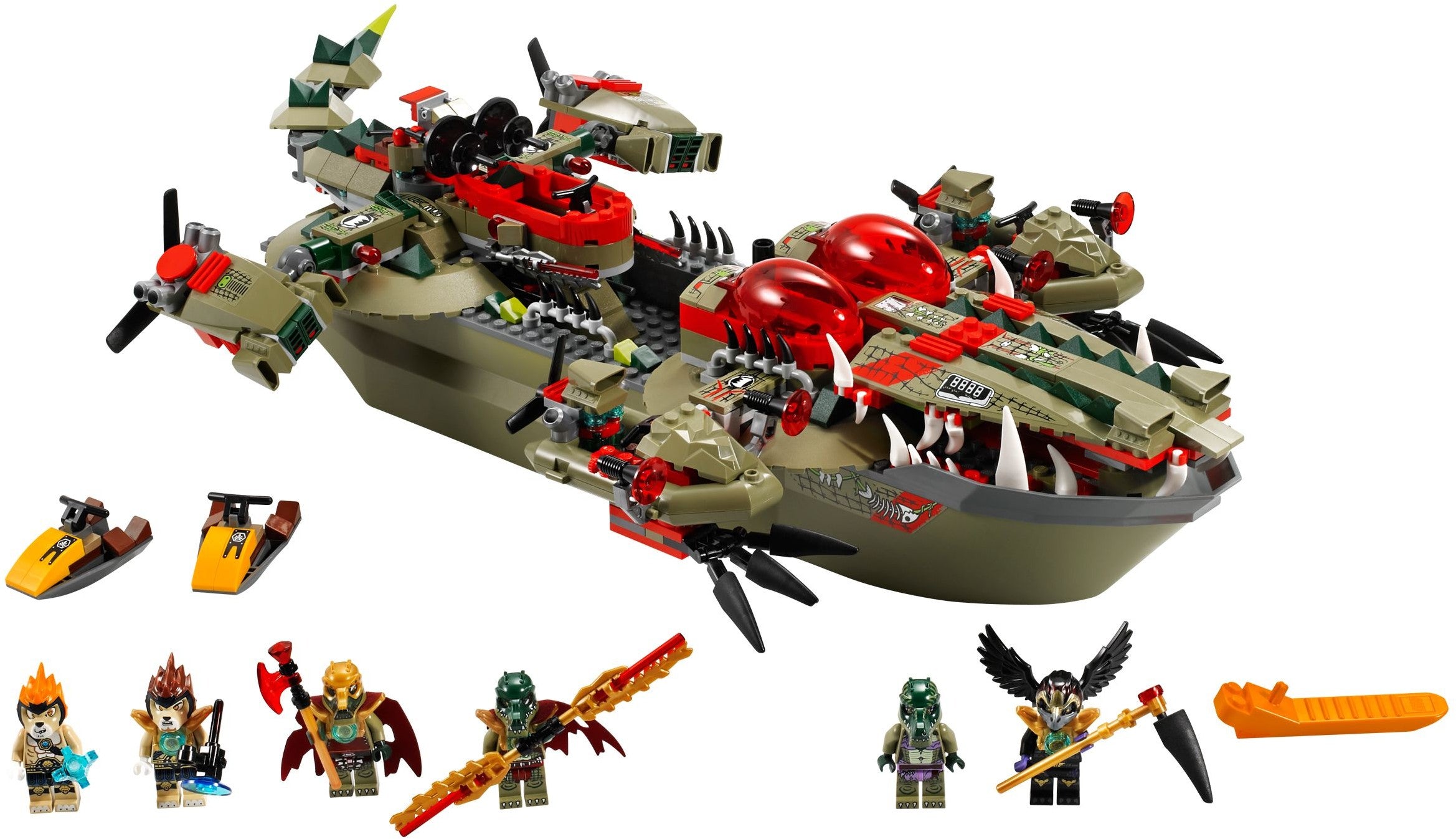 Craggers Command Ship 70006 | Legends Of Chima | LEGO