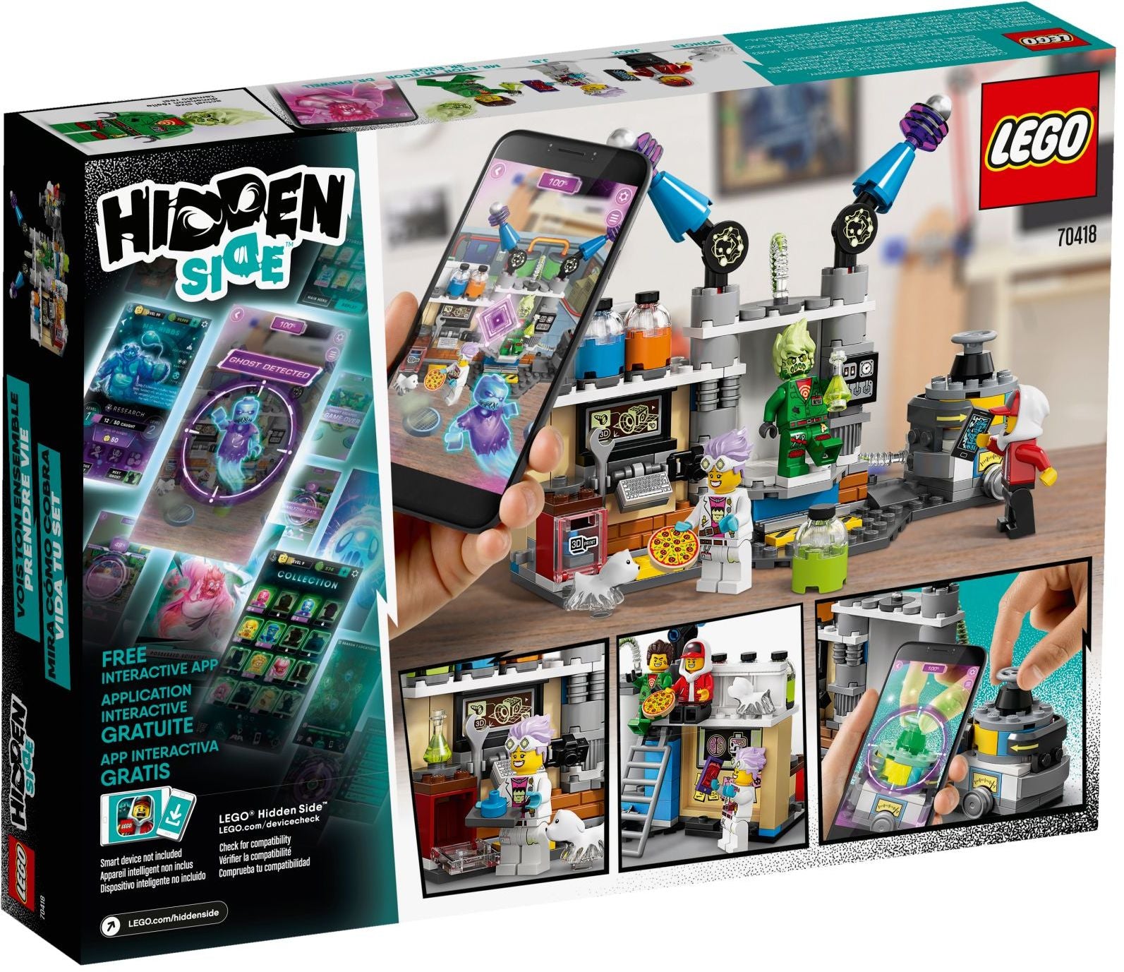 J.B.'s Ghost Lab 70418 | Hidden Side | LEGO