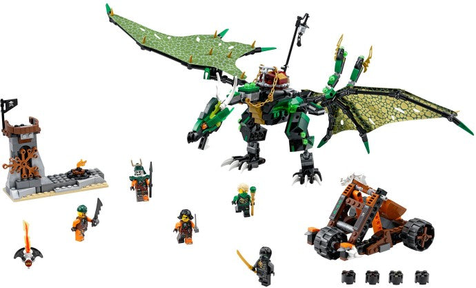 The Green NRG Dragon 70593 | Ninjago | LEGO
