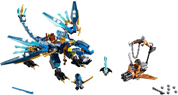 Jay's Elemental Dragon 70602 | Ninjago | LEGO